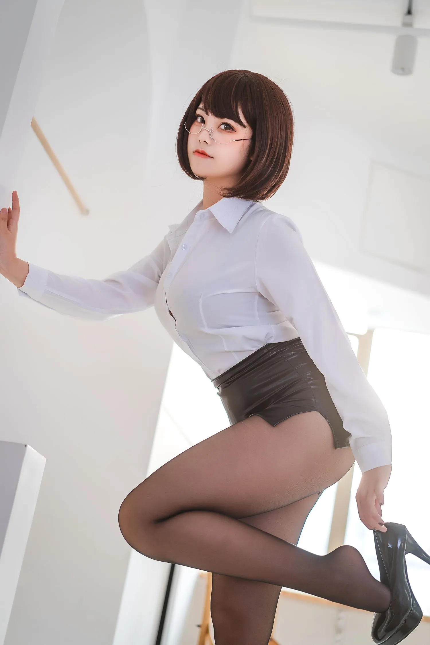 蜜汁猫裘 NO.062 醉OL [52P]插图3