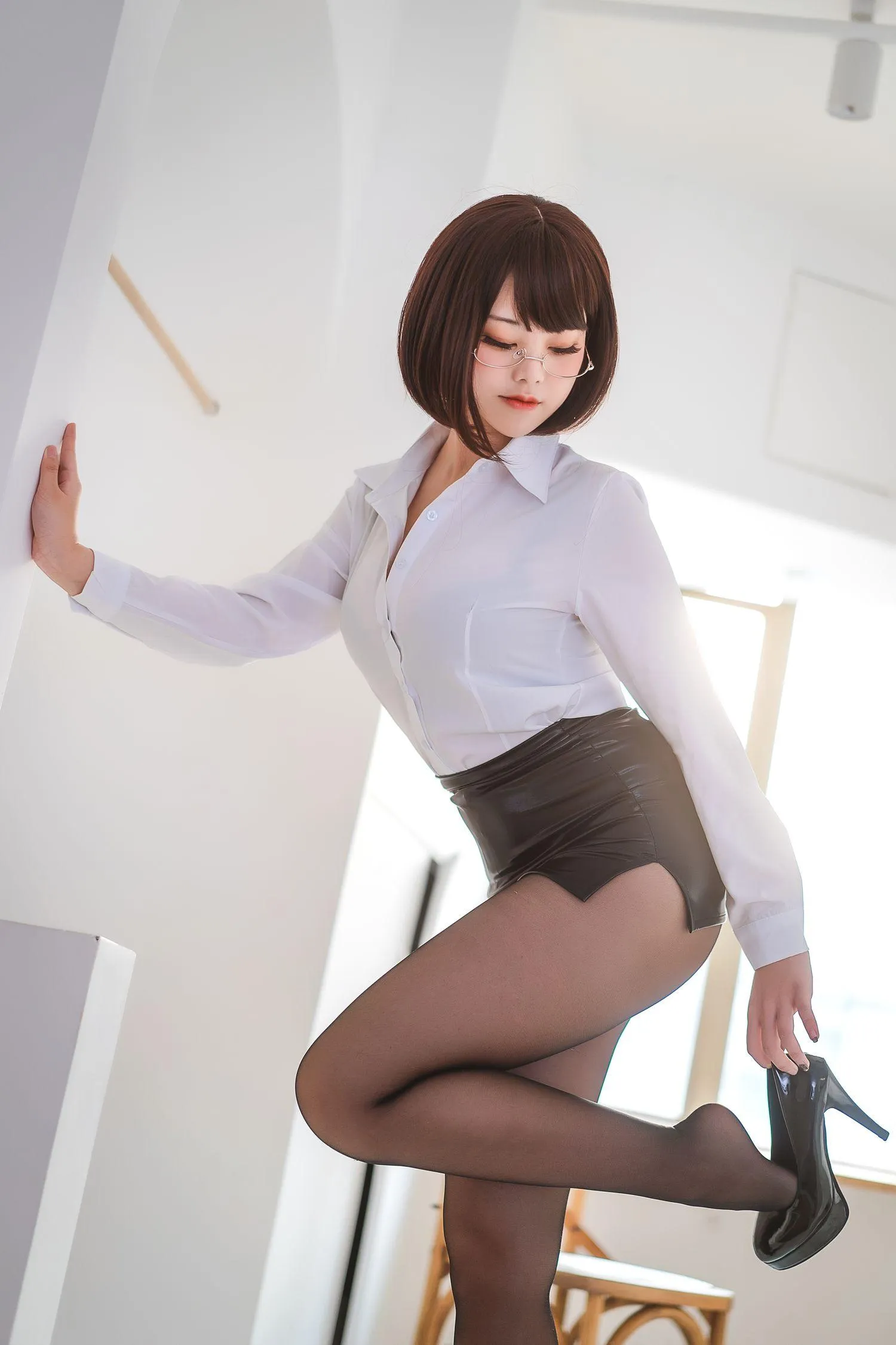 蜜汁猫裘 NO.062 醉OL [52P]插图5