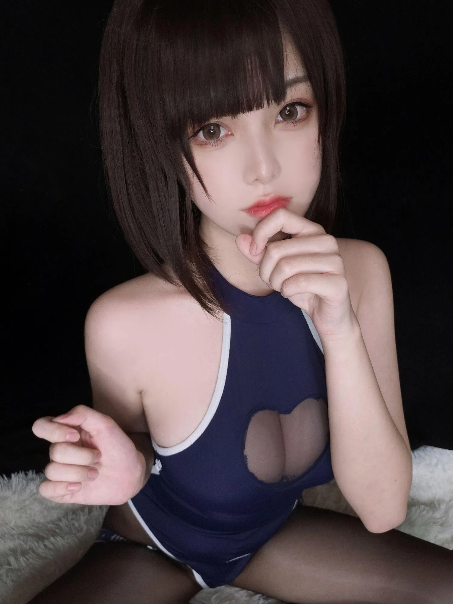 蜜汁猫裘 NO.065 水着 [34P]插图6