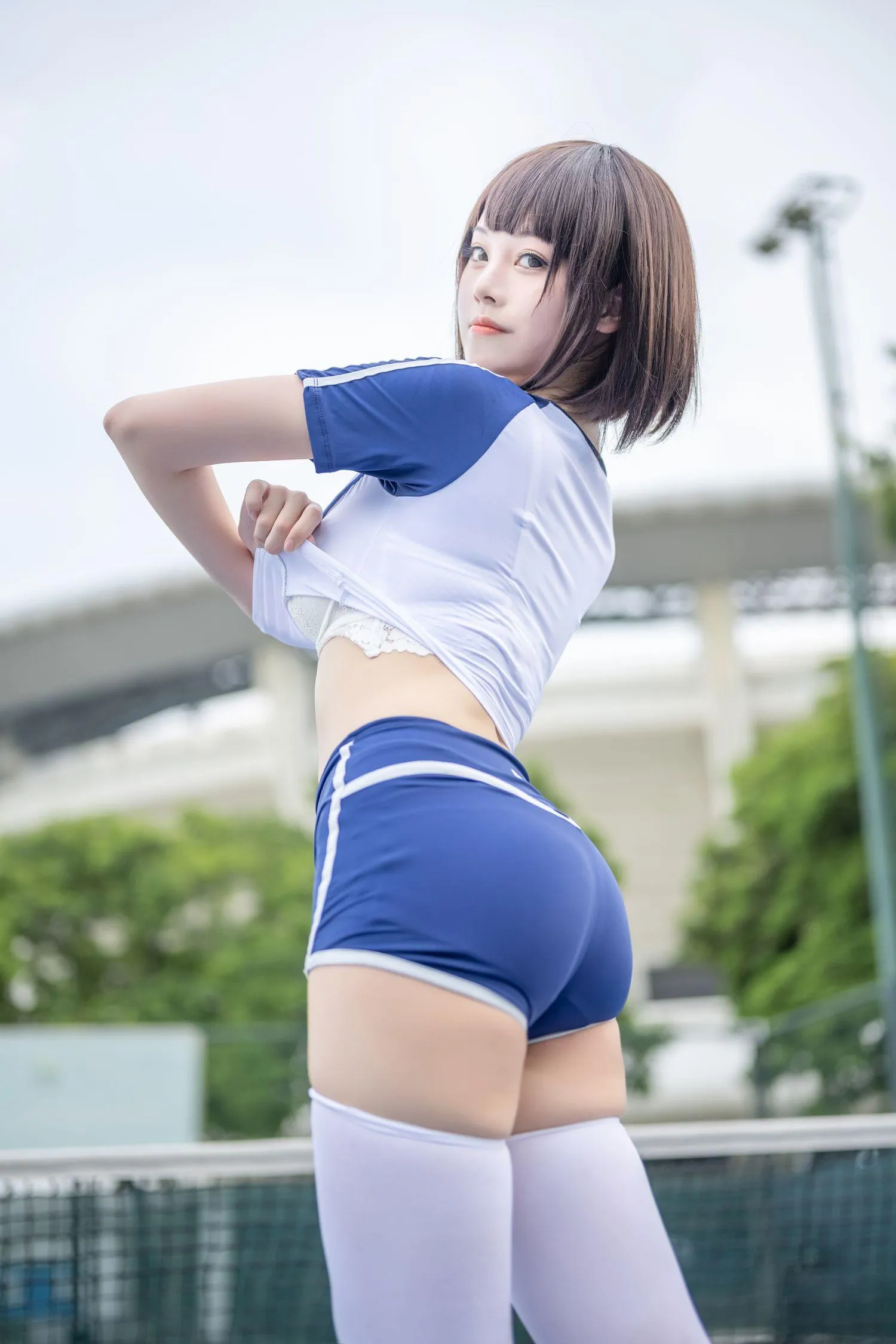 蜜汁猫裘 NO.066 体操服 [50P]插图