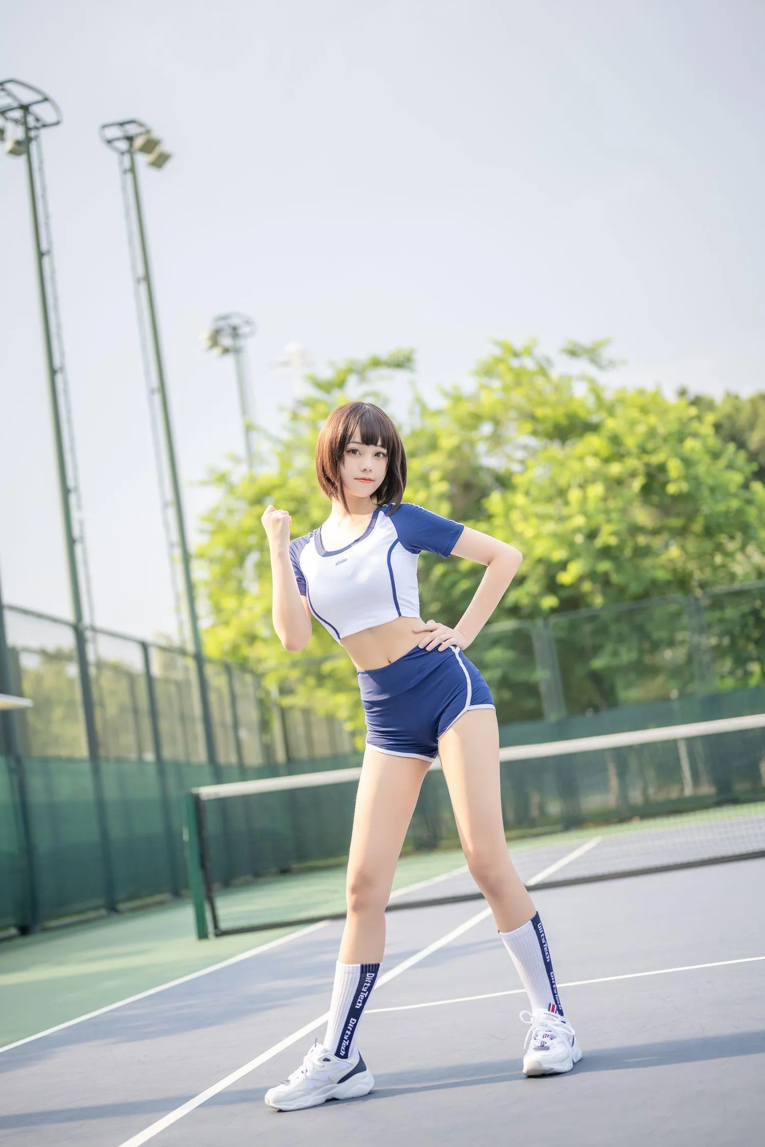 蜜汁猫裘 NO.066 体操服 [50P]插图9