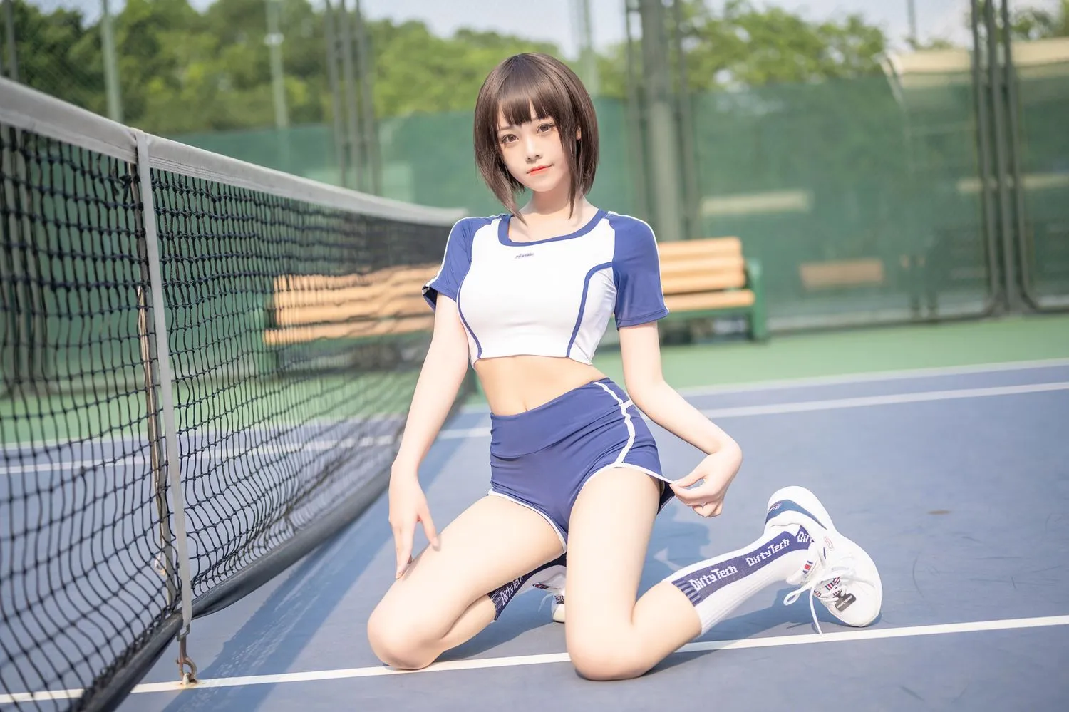 蜜汁猫裘 NO.066 体操服 [50P]插图2