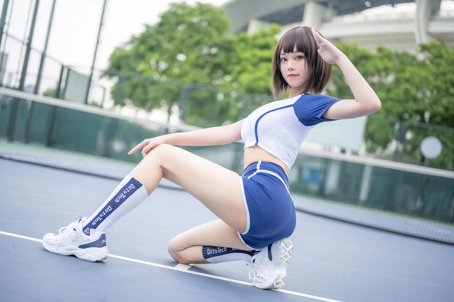 蜜汁猫裘 NO.066 体操服 [50P]插图5