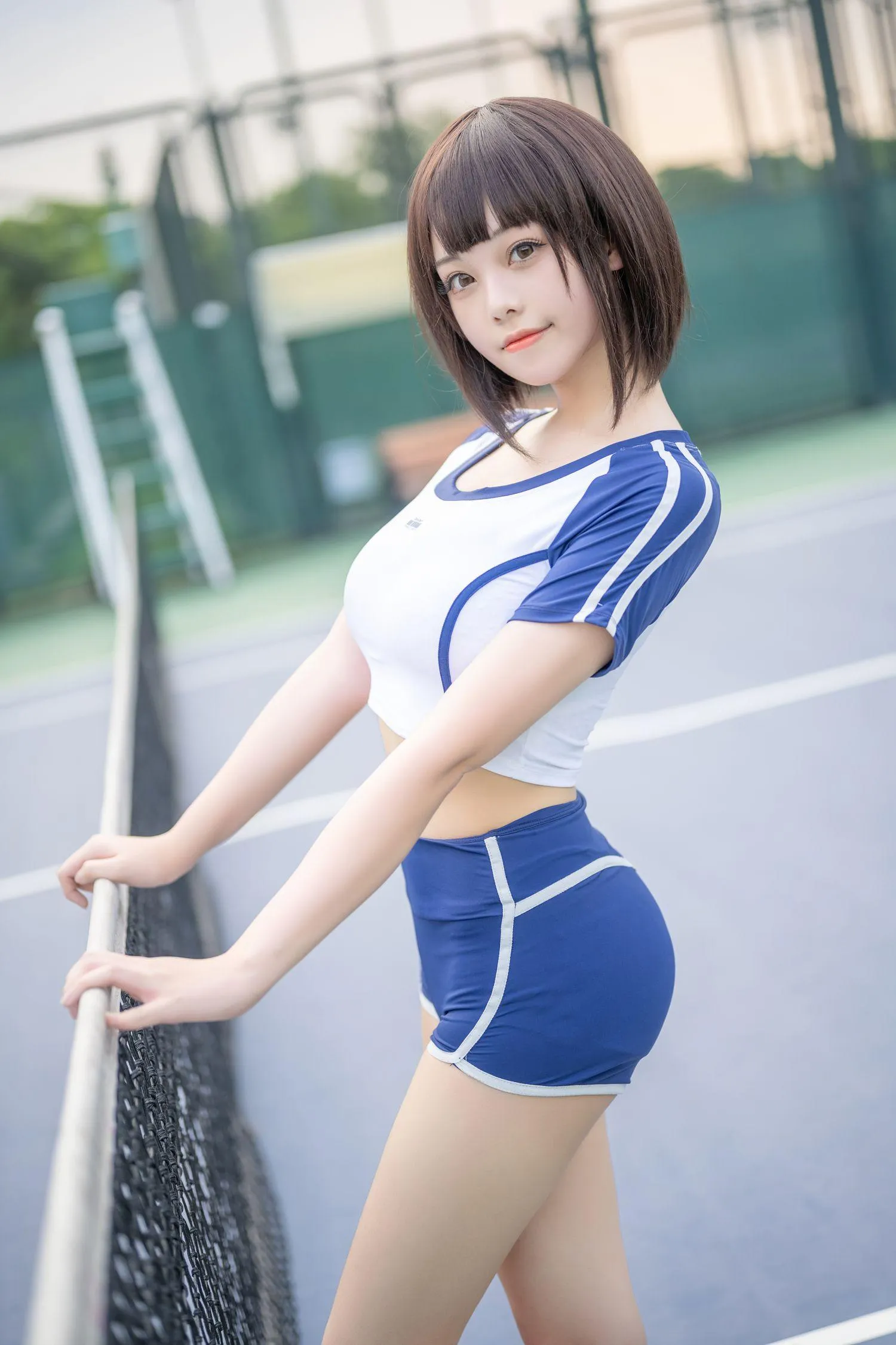 蜜汁猫裘 NO.066 体操服 [50P]插图9