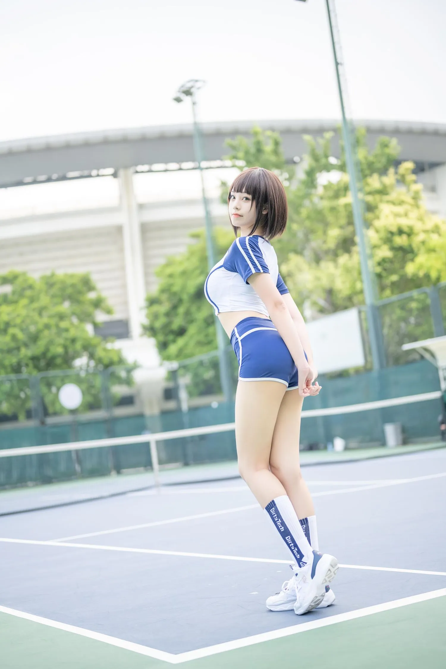 蜜汁猫裘 NO.066 体操服 [50P]插图1
