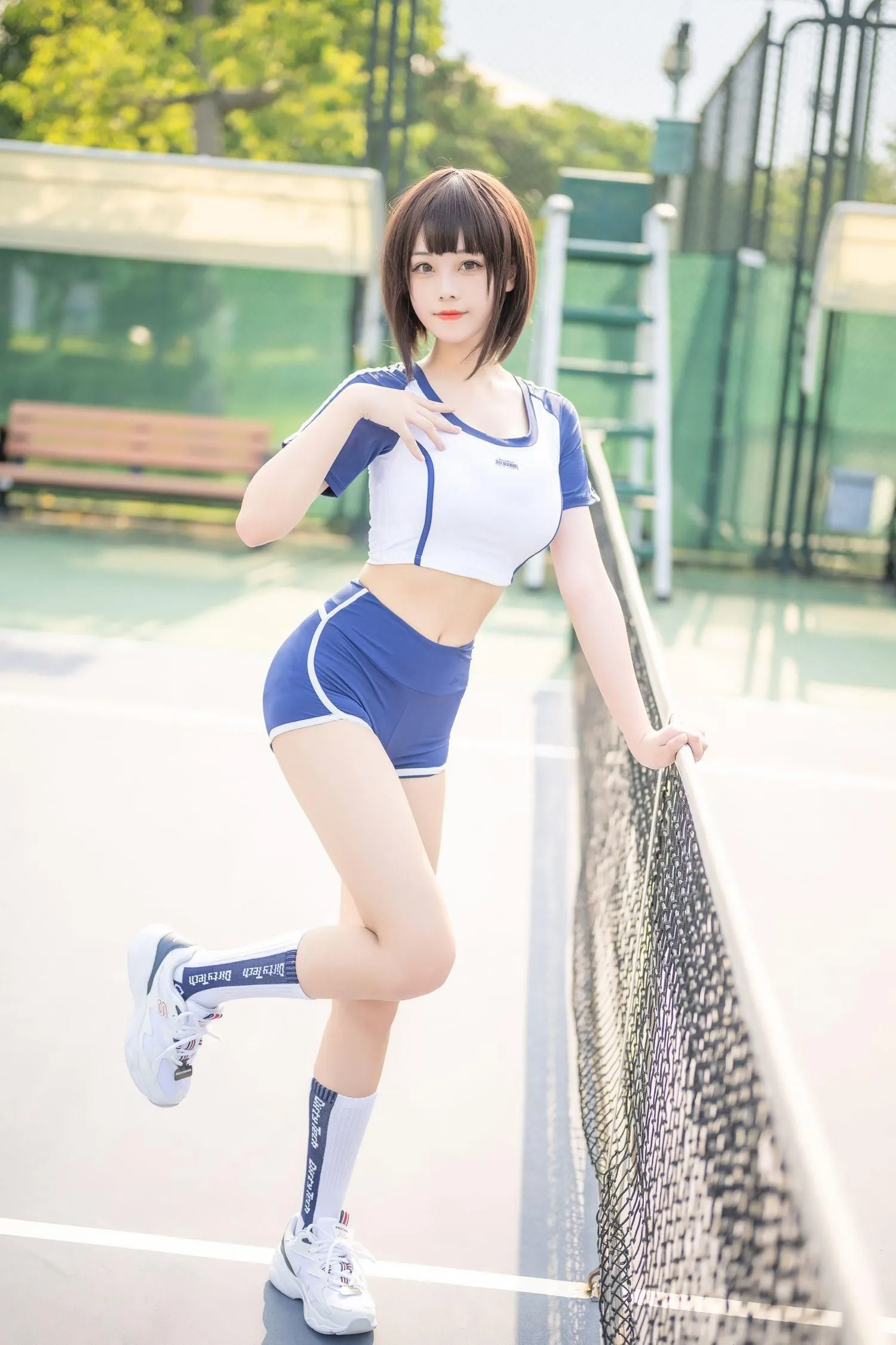 蜜汁猫裘 NO.066 体操服 [50P]插图3