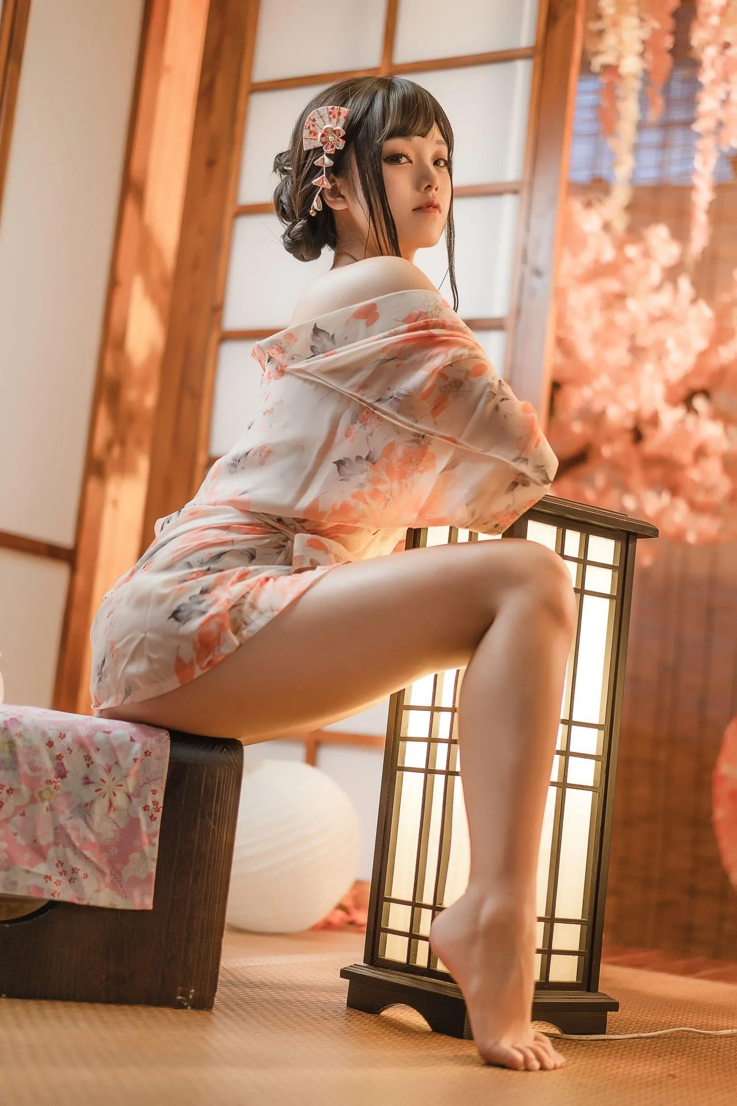 蜜汁猫裘 NO.067 浴娘 [37P]插图2