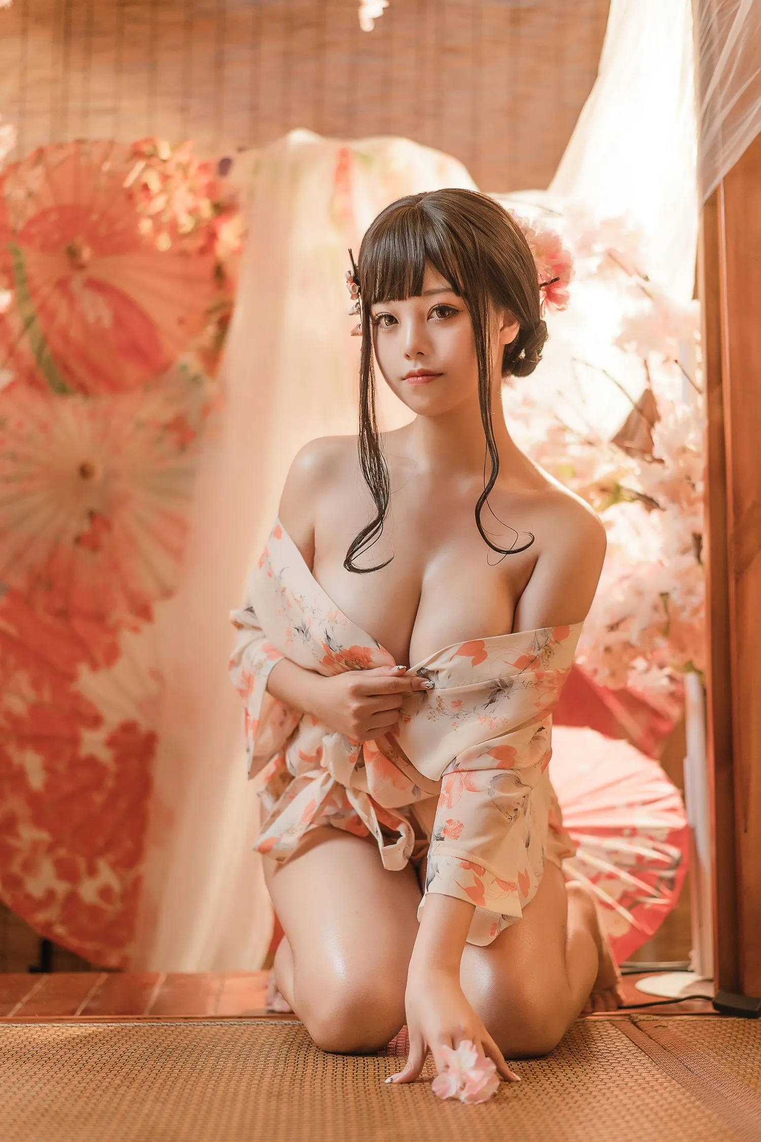 蜜汁猫裘 NO.067 浴娘 [37P]插图4