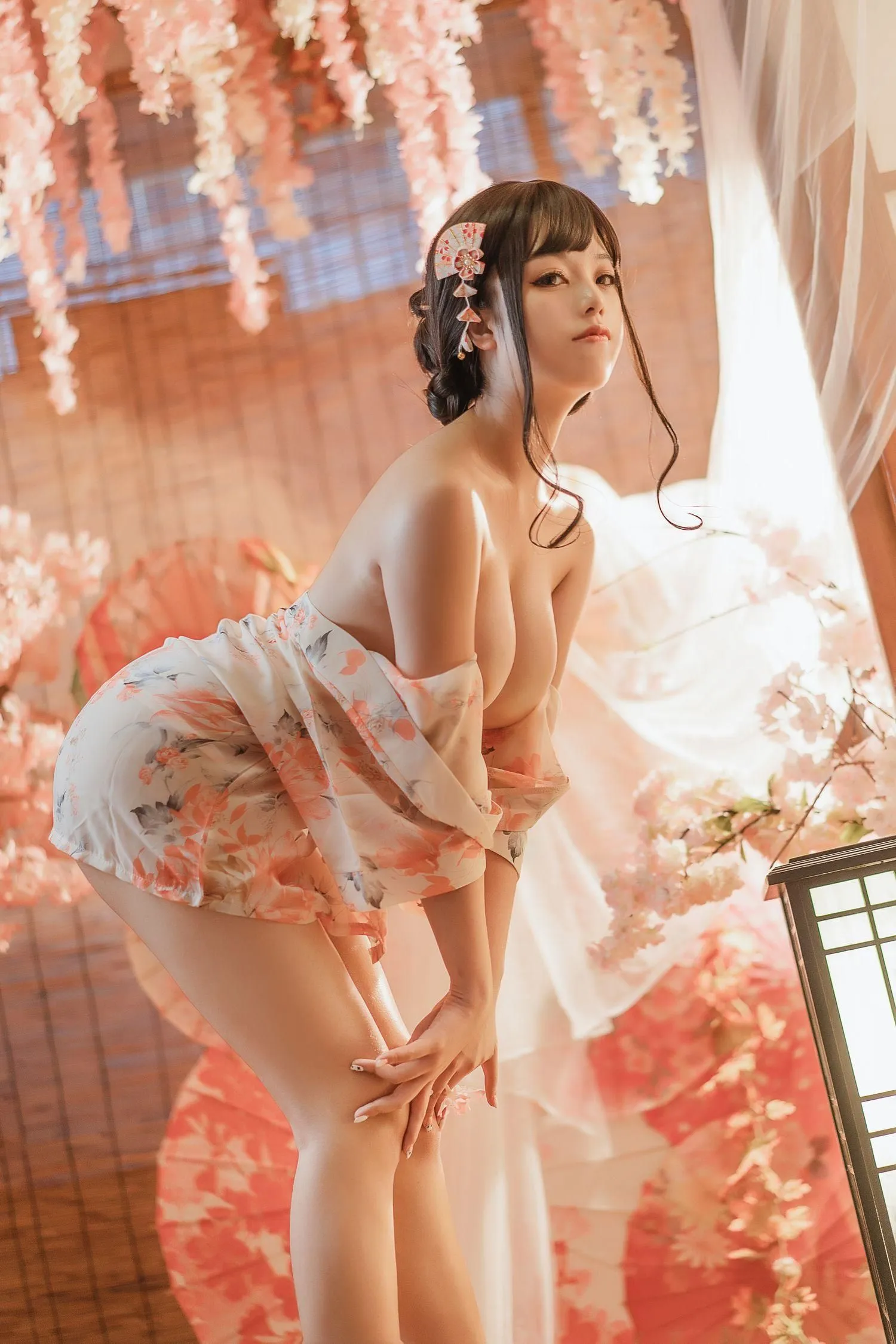 蜜汁猫裘 NO.067 浴娘 [37P]插图5