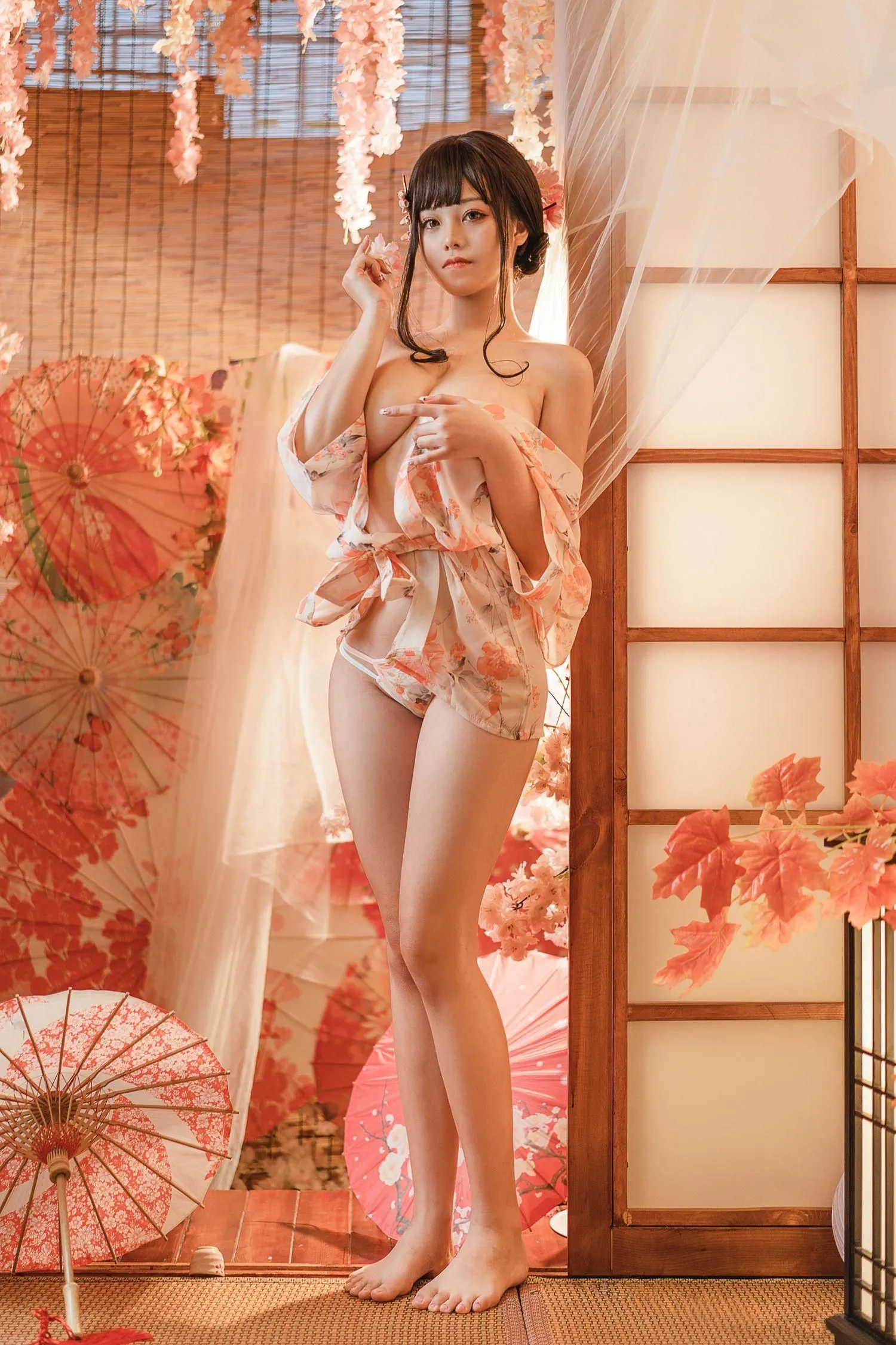 蜜汁猫裘 NO.067 浴娘 [37P]插图9
