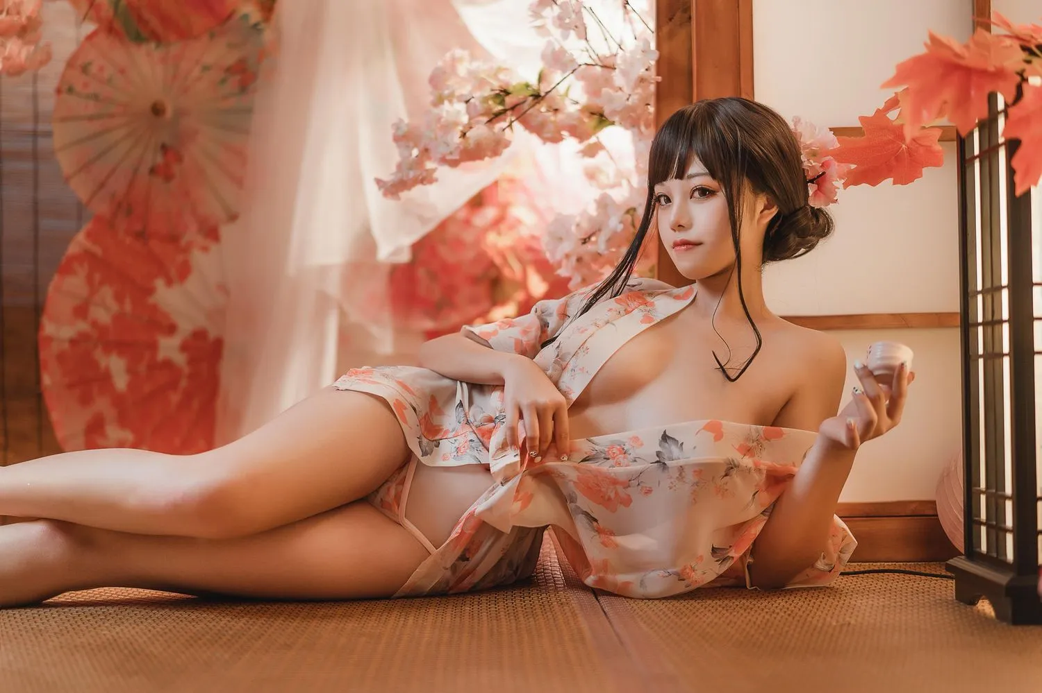 蜜汁猫裘 NO.067 浴娘 [37P]插图4