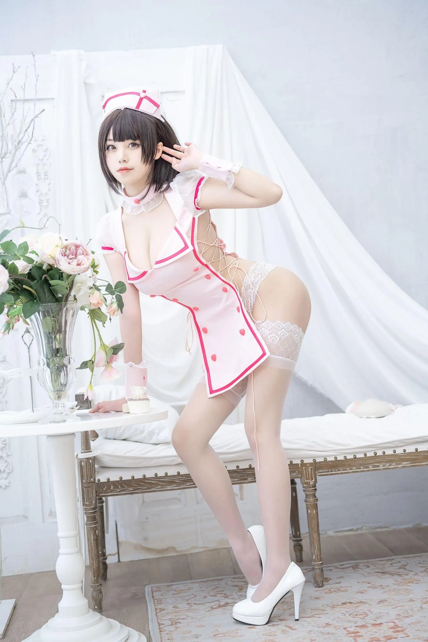 蜜汁猫裘 NO.071 小护士 [61P]插图5