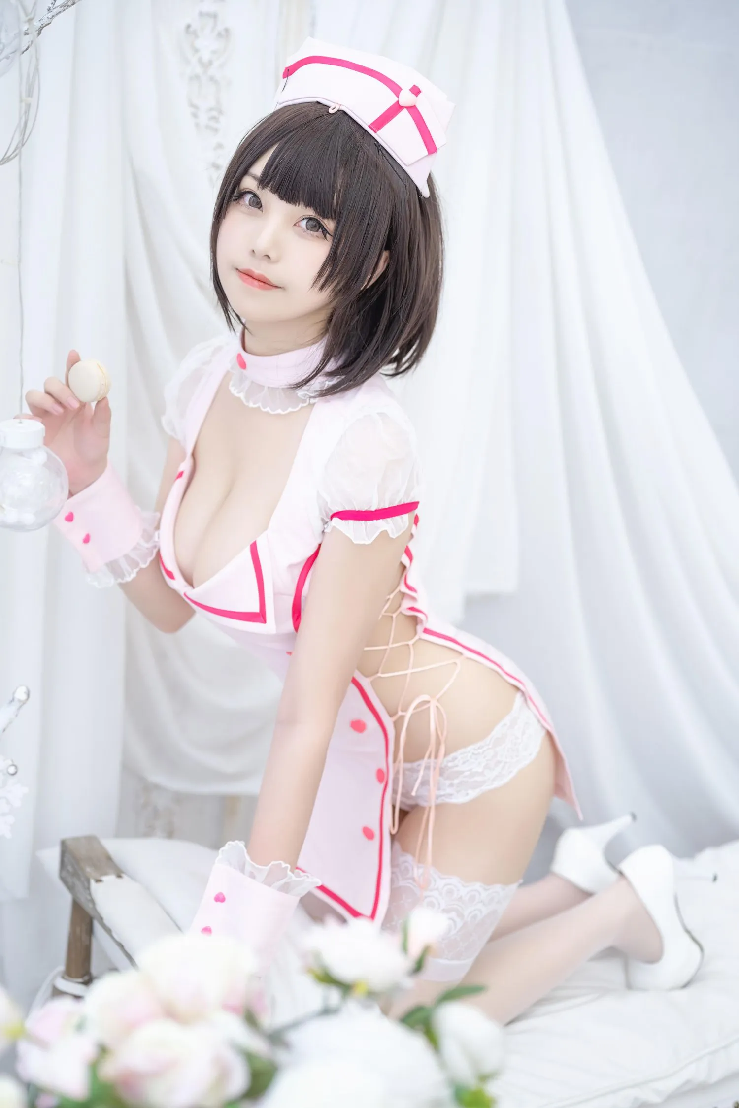 蜜汁猫裘 NO.071 小护士 [61P]插图5