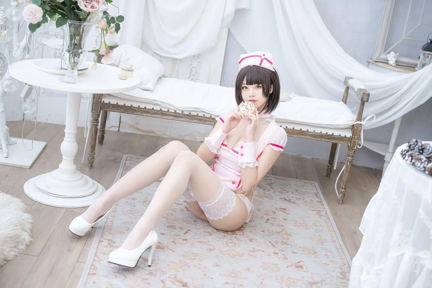 蜜汁猫裘 NO.071 小护士 [61P]插图4