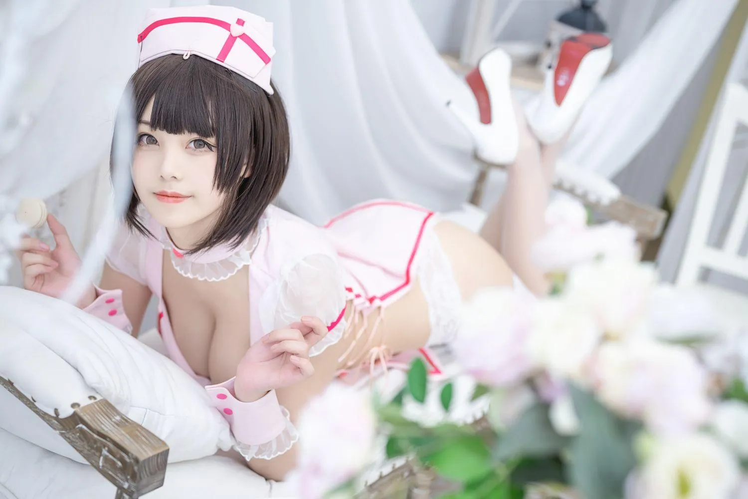 蜜汁猫裘 NO.071 小护士 [61P]插图6