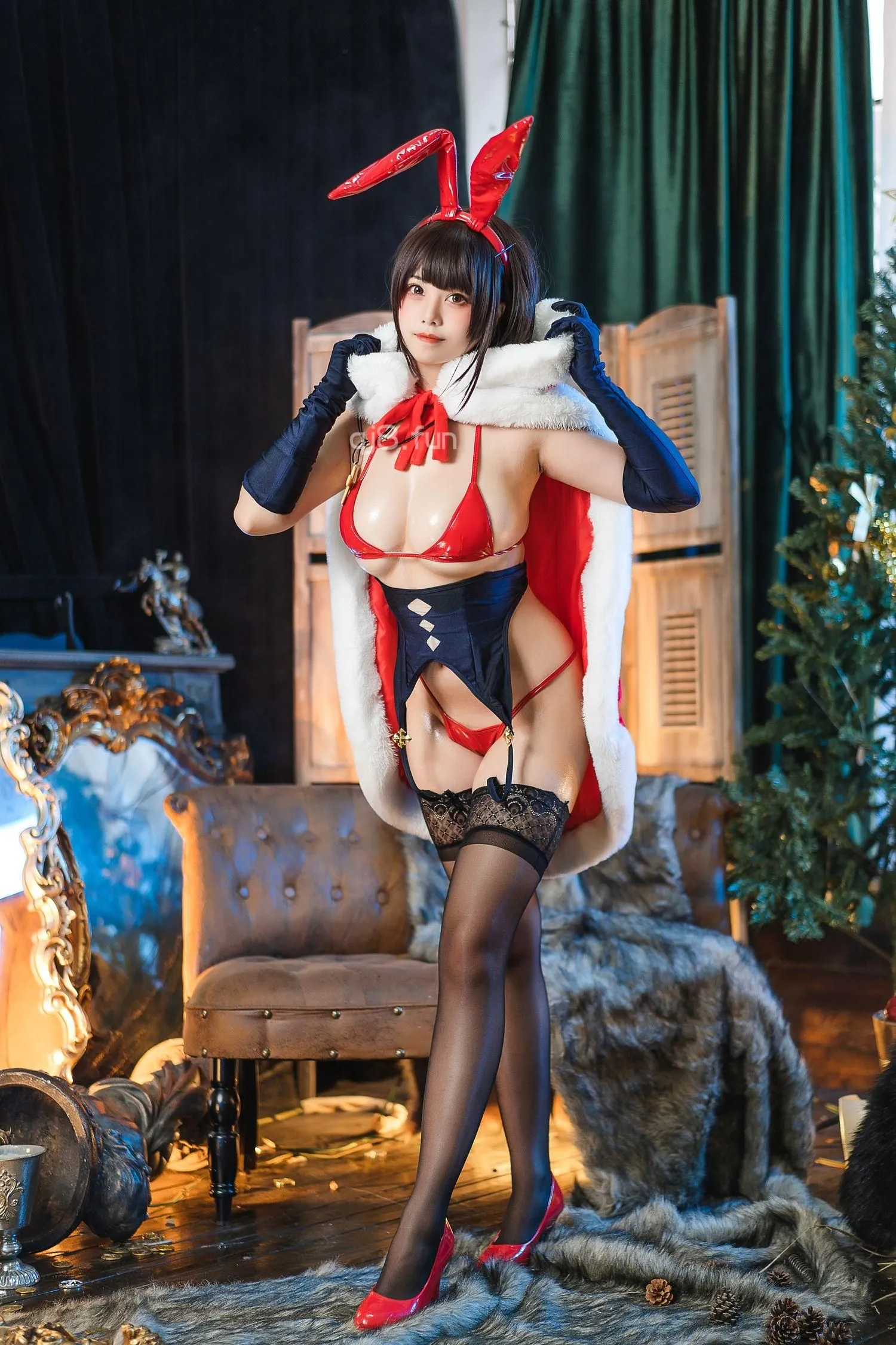 蜜汁猫裘 NO.073 魔太郎圣诞 [51P]插图2