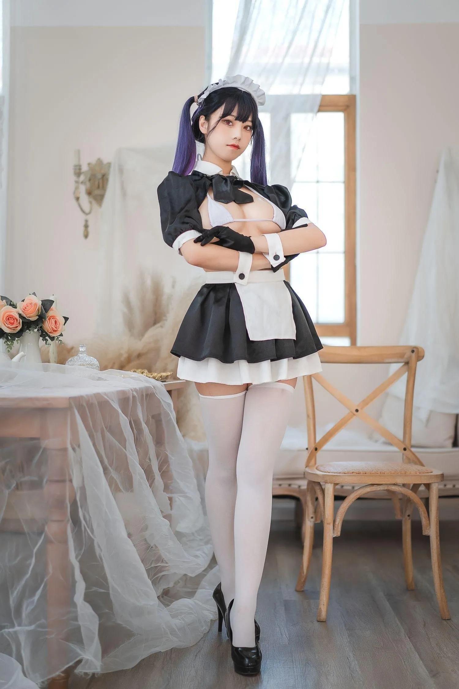 蜜汁猫裘 NO.078 工作女仆 [50P]插图1