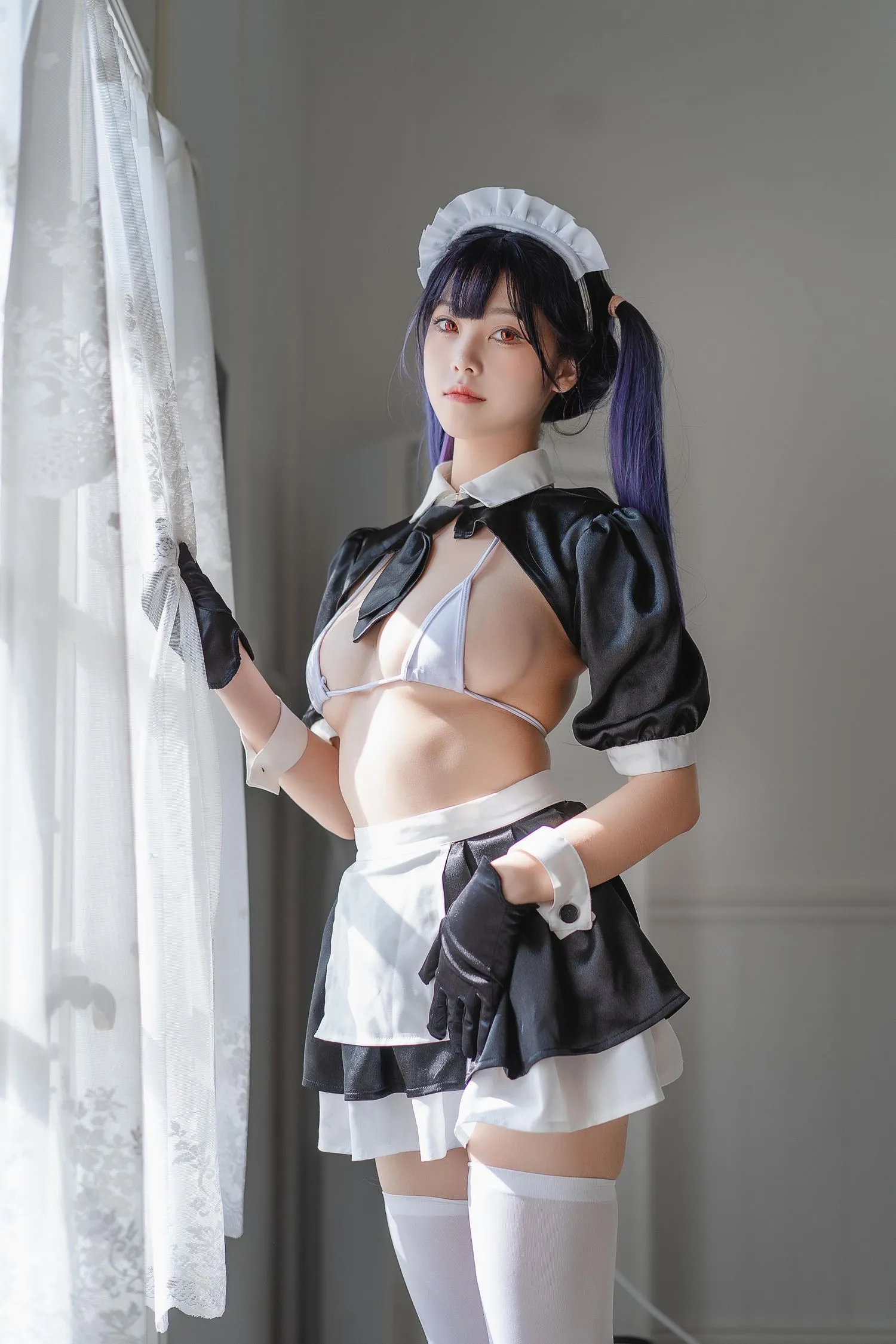 蜜汁猫裘 NO.078 工作女仆 [50P]插图9