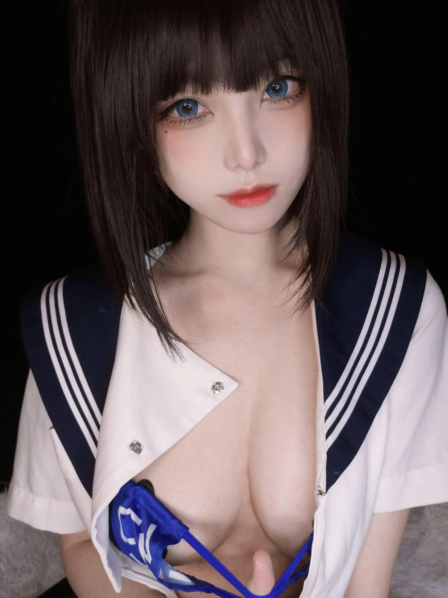 蜜汁猫裘 NO.083 坏学妹自拍 [38P]插图7