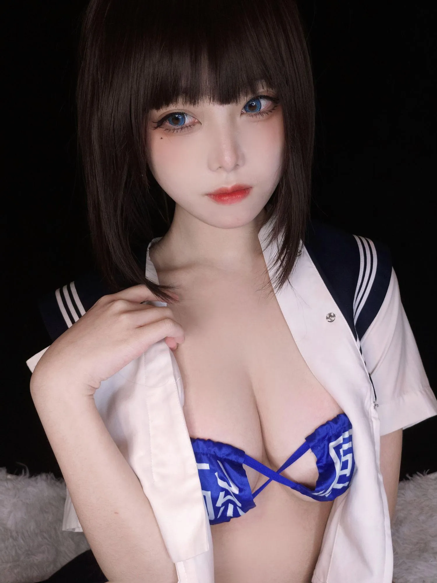 蜜汁猫裘 NO.083 坏学妹自拍 [38P]插图4