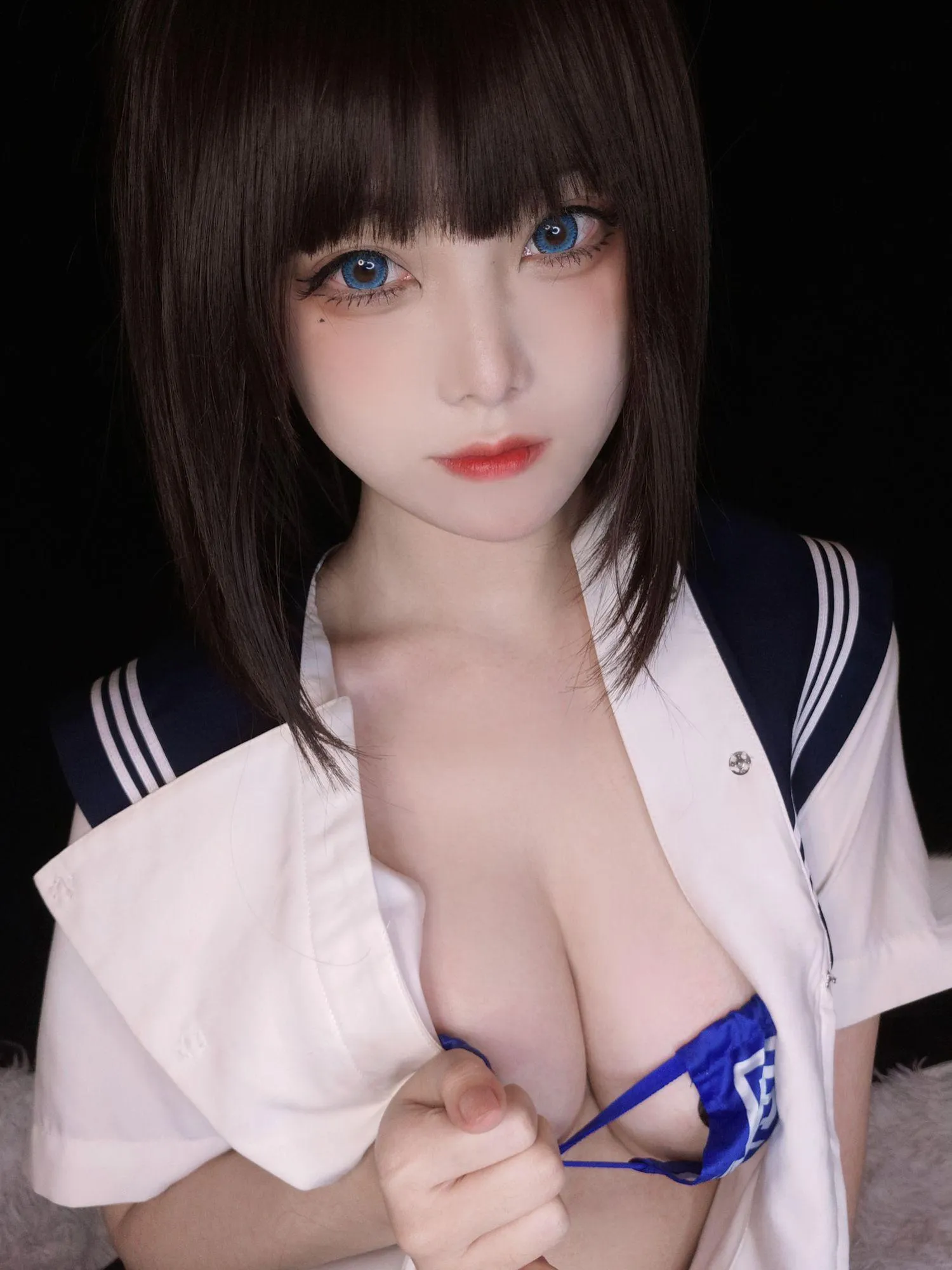 蜜汁猫裘 NO.083 坏学妹自拍 [38P]插图6