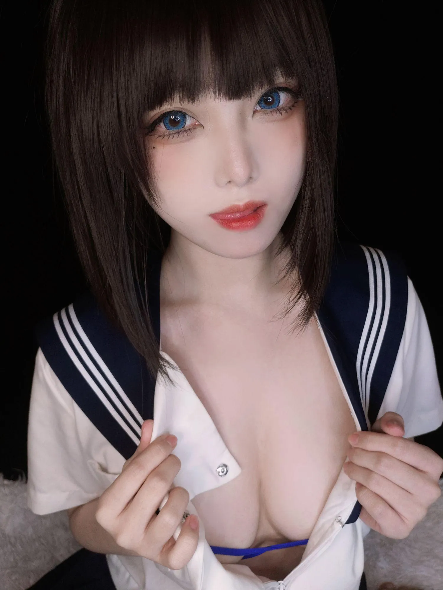 蜜汁猫裘 NO.083 坏学妹自拍 [38P]插图9