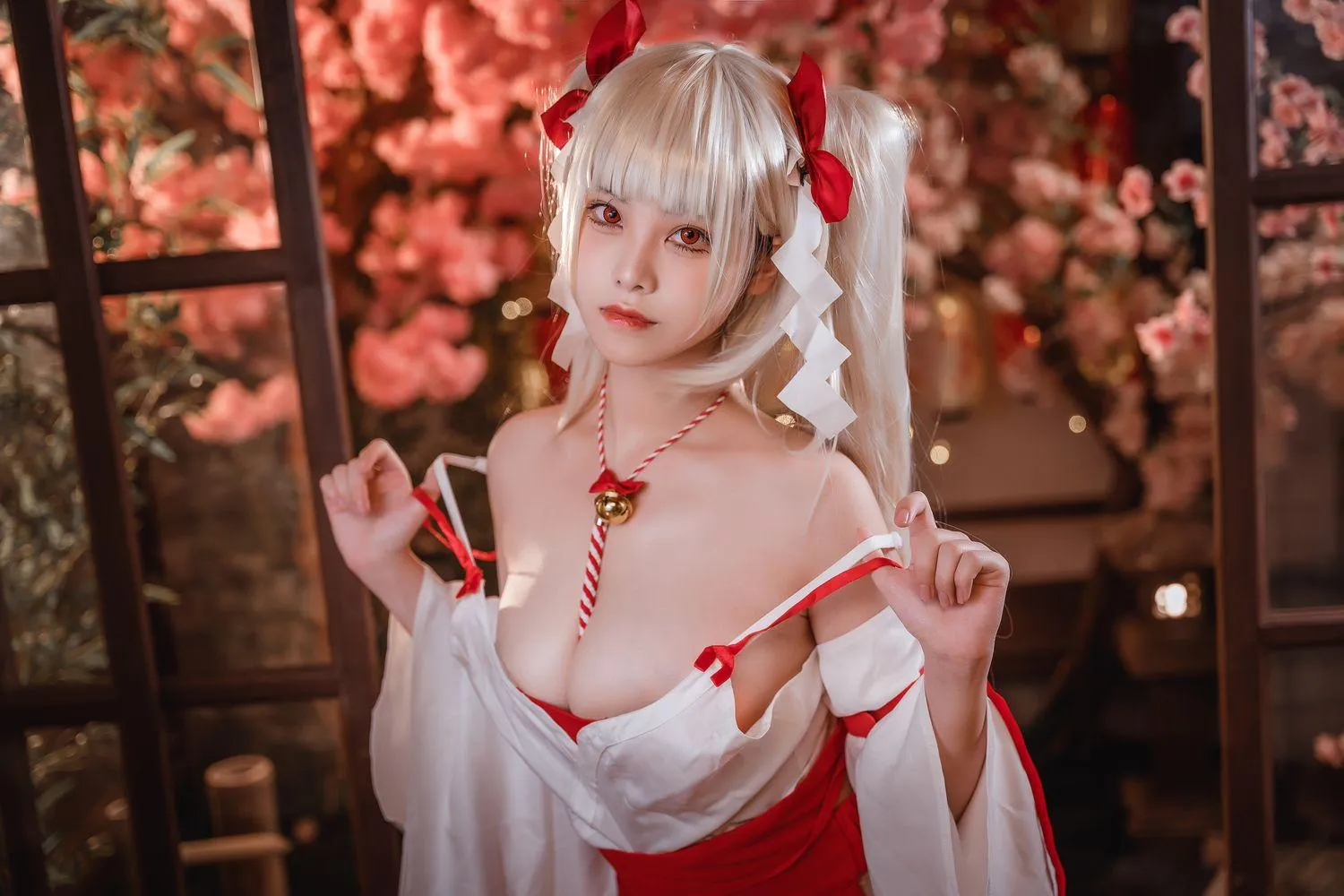蜜汁猫裘 NO.085 可畏巫女 [50P]插图5