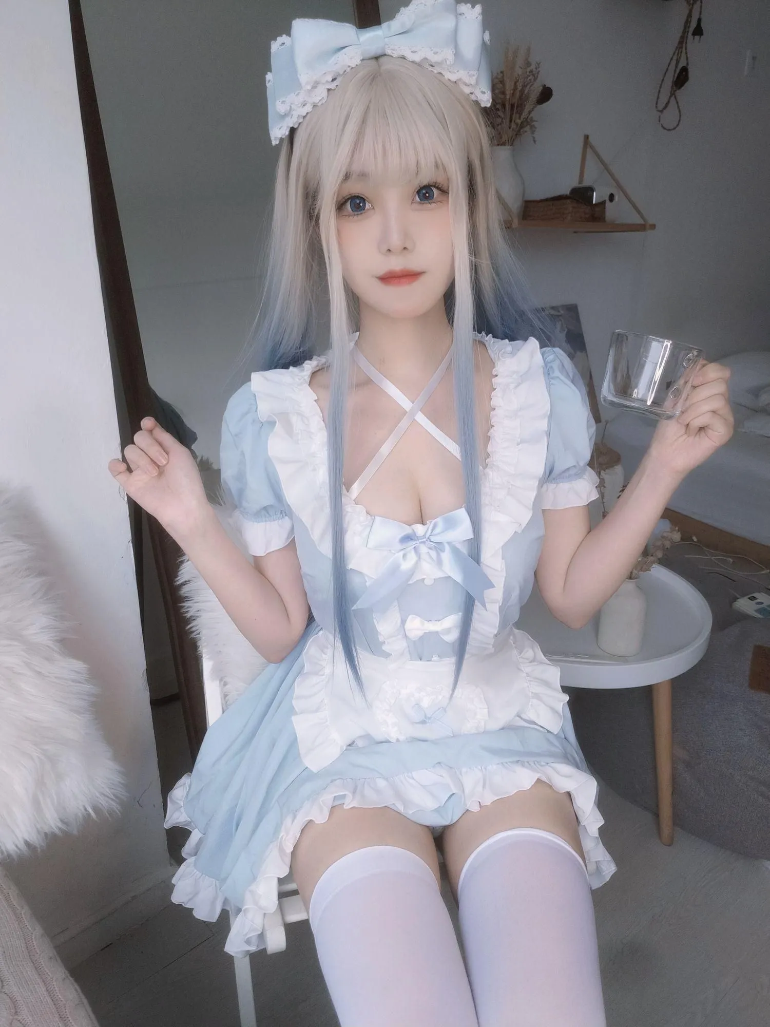 蜜汁猫裘 NO.086 蓝baby [27P]插图1