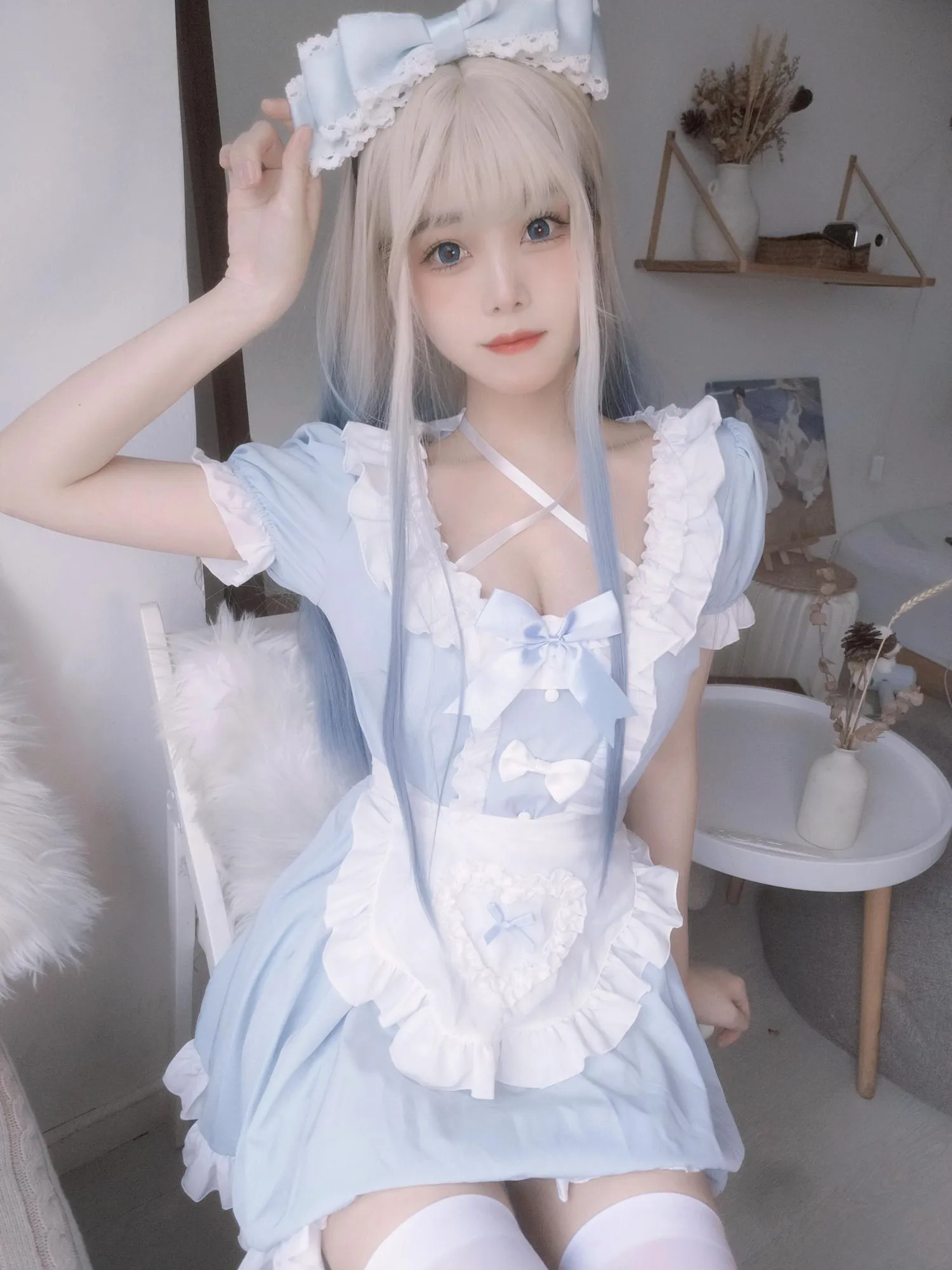 蜜汁猫裘 NO.086 蓝baby [27P]插图2