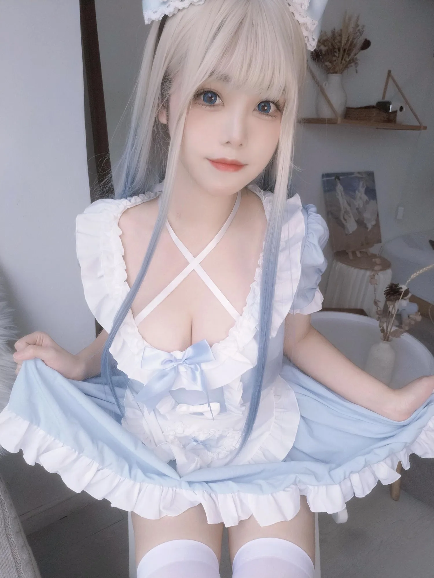 蜜汁猫裘 NO.086 蓝baby [27P]插图6