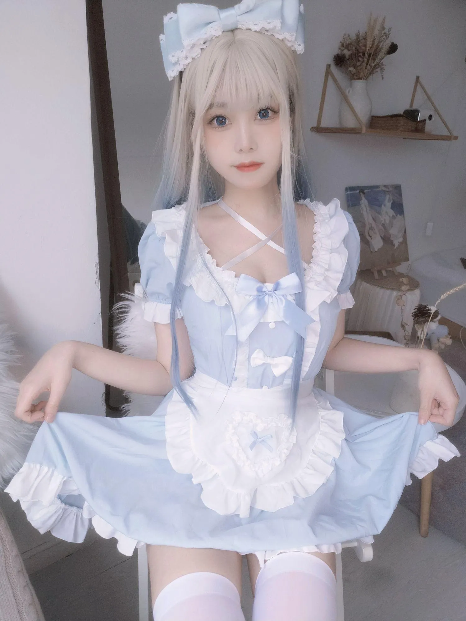 蜜汁猫裘 NO.086 蓝baby [27P]插图9