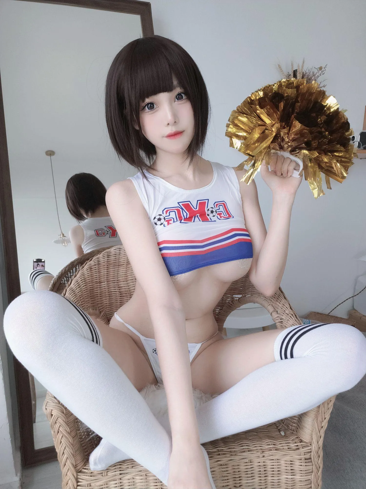 蜜汁猫裘 NO.094 足球宝贝 [37P]插图3