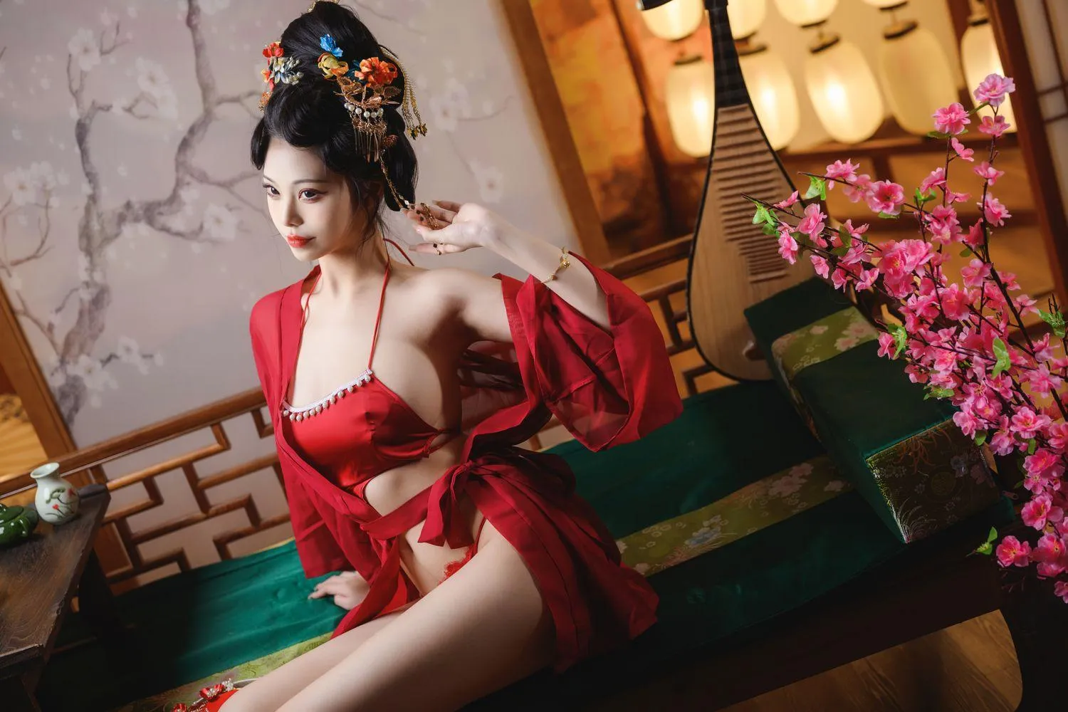 蜜汁猫裘 NO.096 唐宫夜宴 [61P]插图1