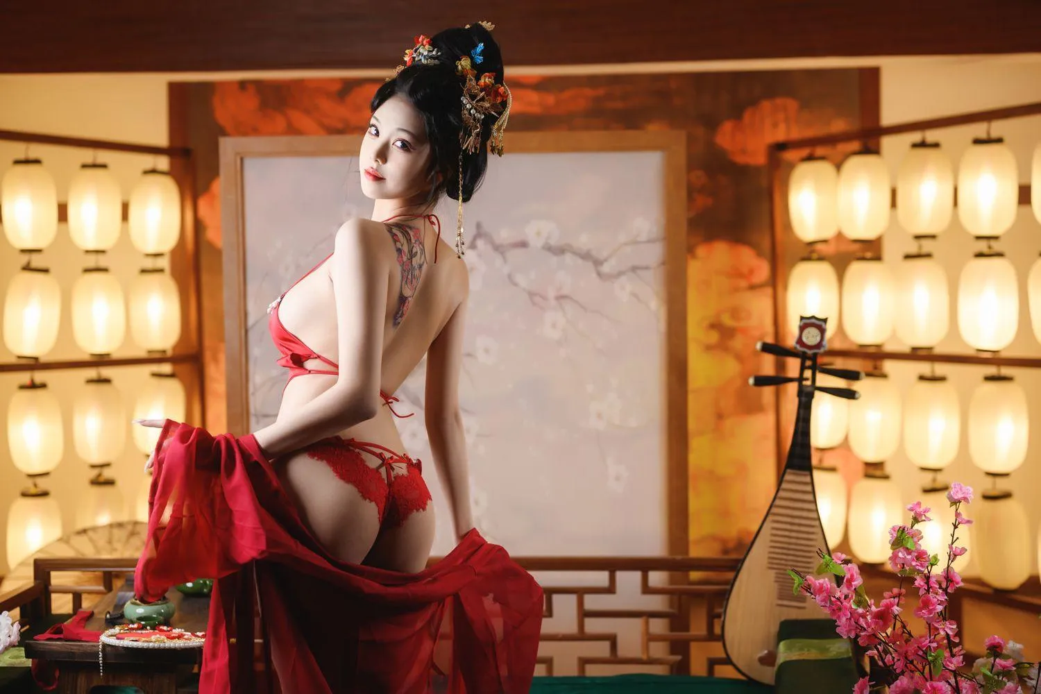 蜜汁猫裘 NO.096 唐宫夜宴 [61P]插图6