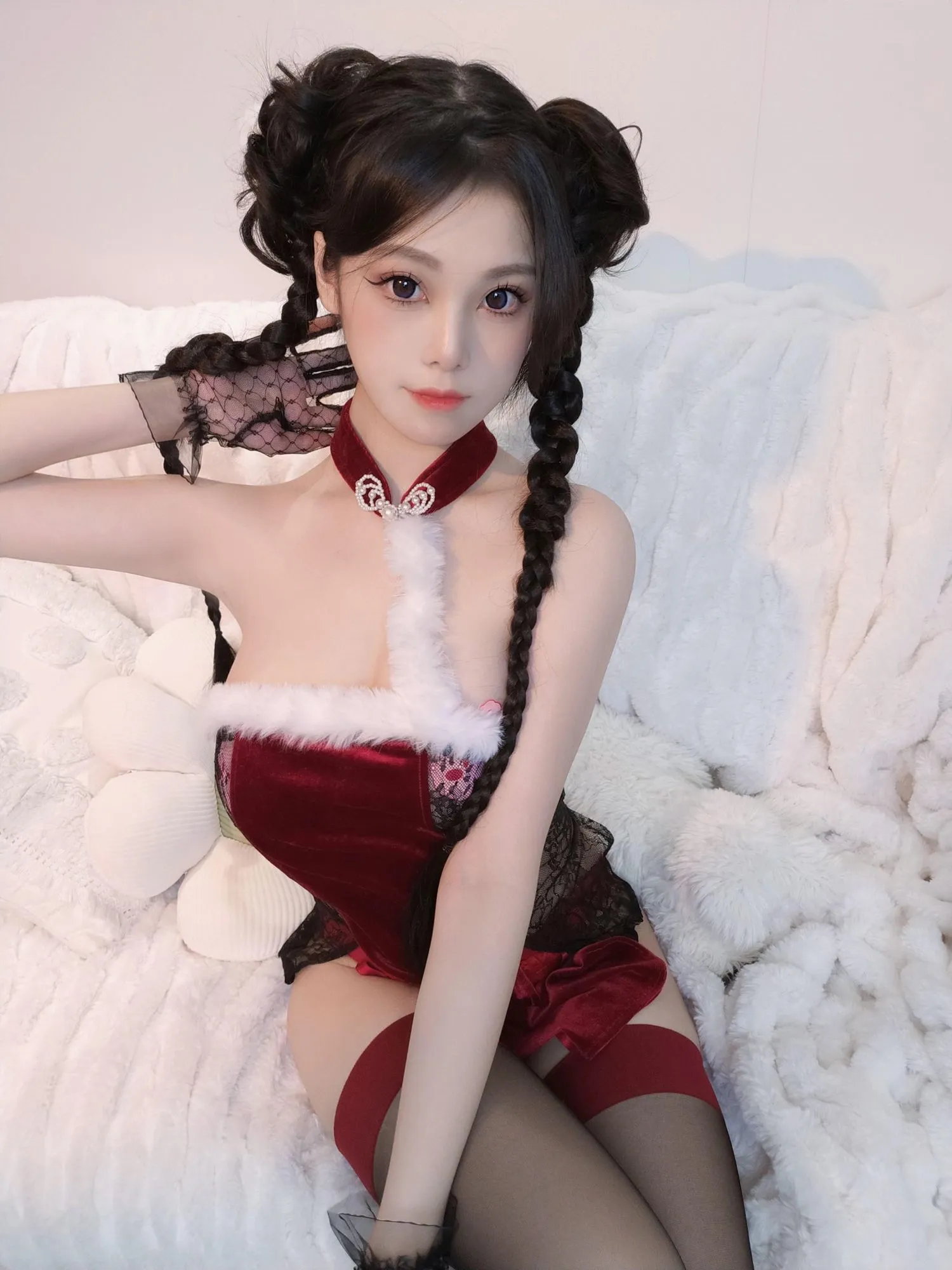 蜜汁猫裘 NO.097 发财玉兔 [43P]插图6
