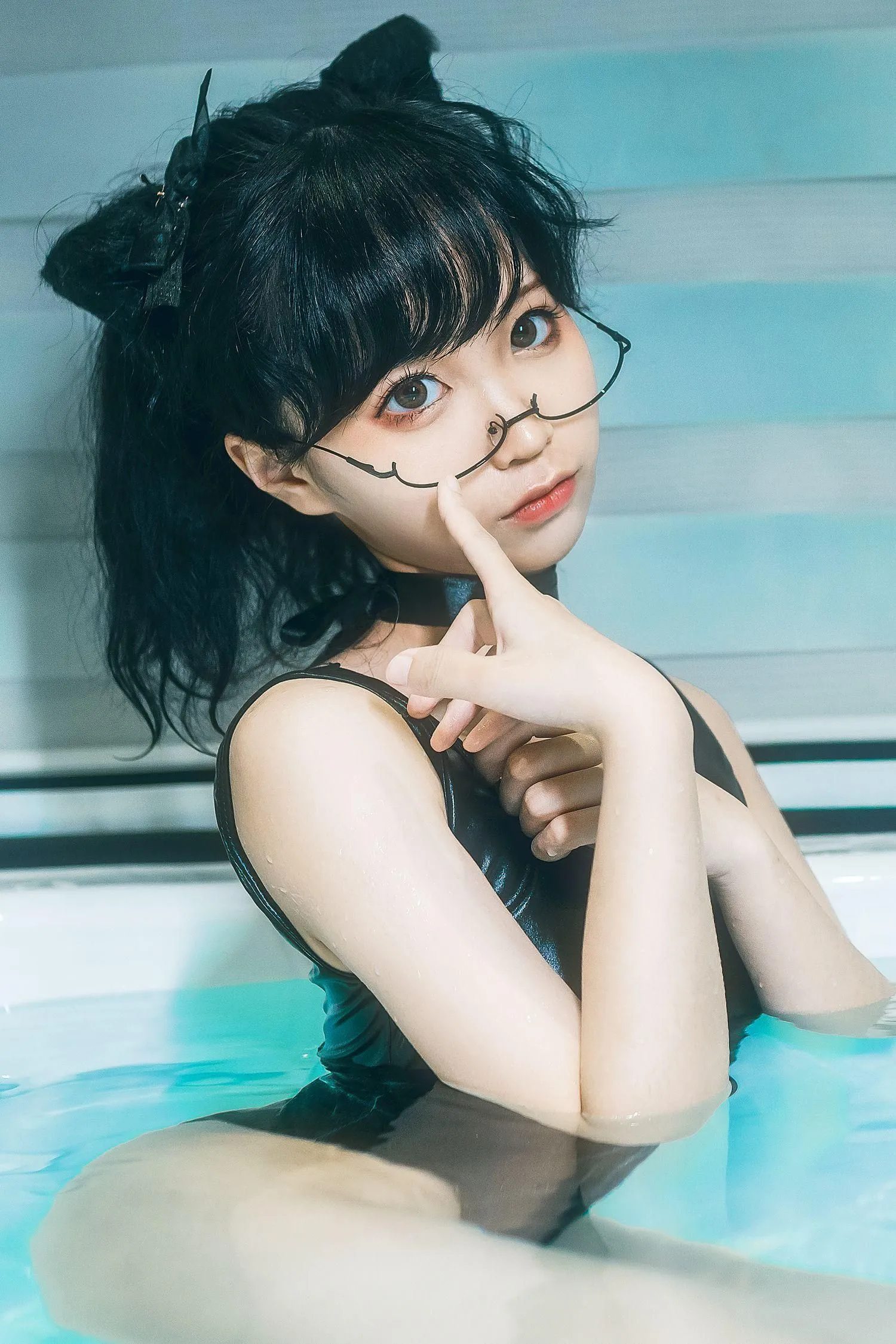 蠢沫沫 NO.049 猫耳死库水 [40P]插图3