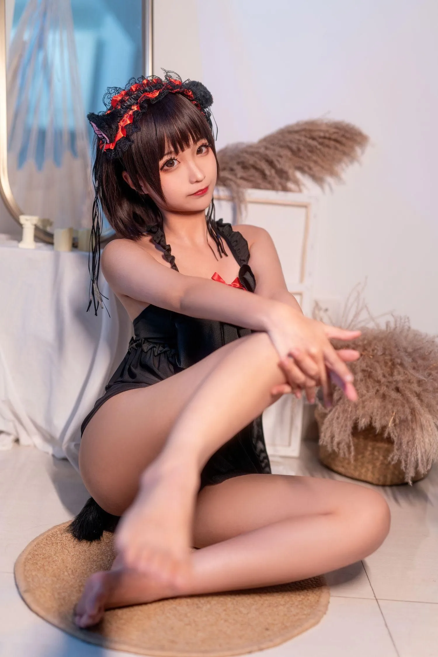蠢沫沫 NO.053 黑睡裙 [40P]插图