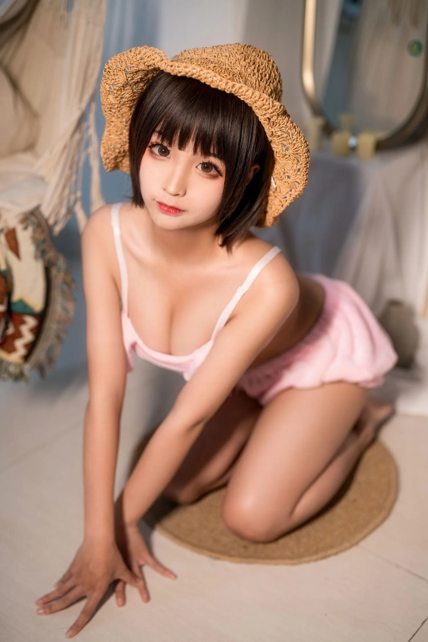 蠢沫沫 NO.055 佩蒂睡衣 [40P]插图4