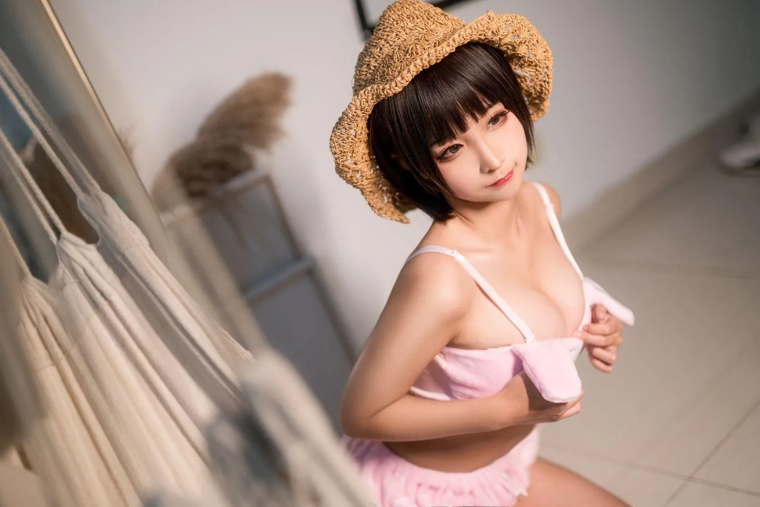 蠢沫沫 NO.055 佩蒂睡衣 [40P]插图5