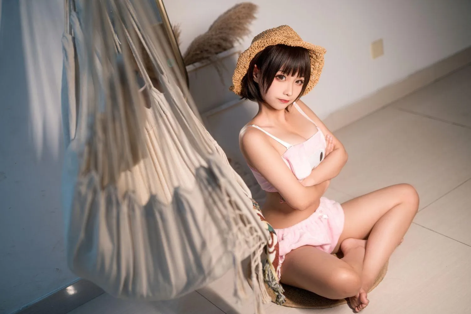 蠢沫沫 NO.055 佩蒂睡衣 [40P]插图9