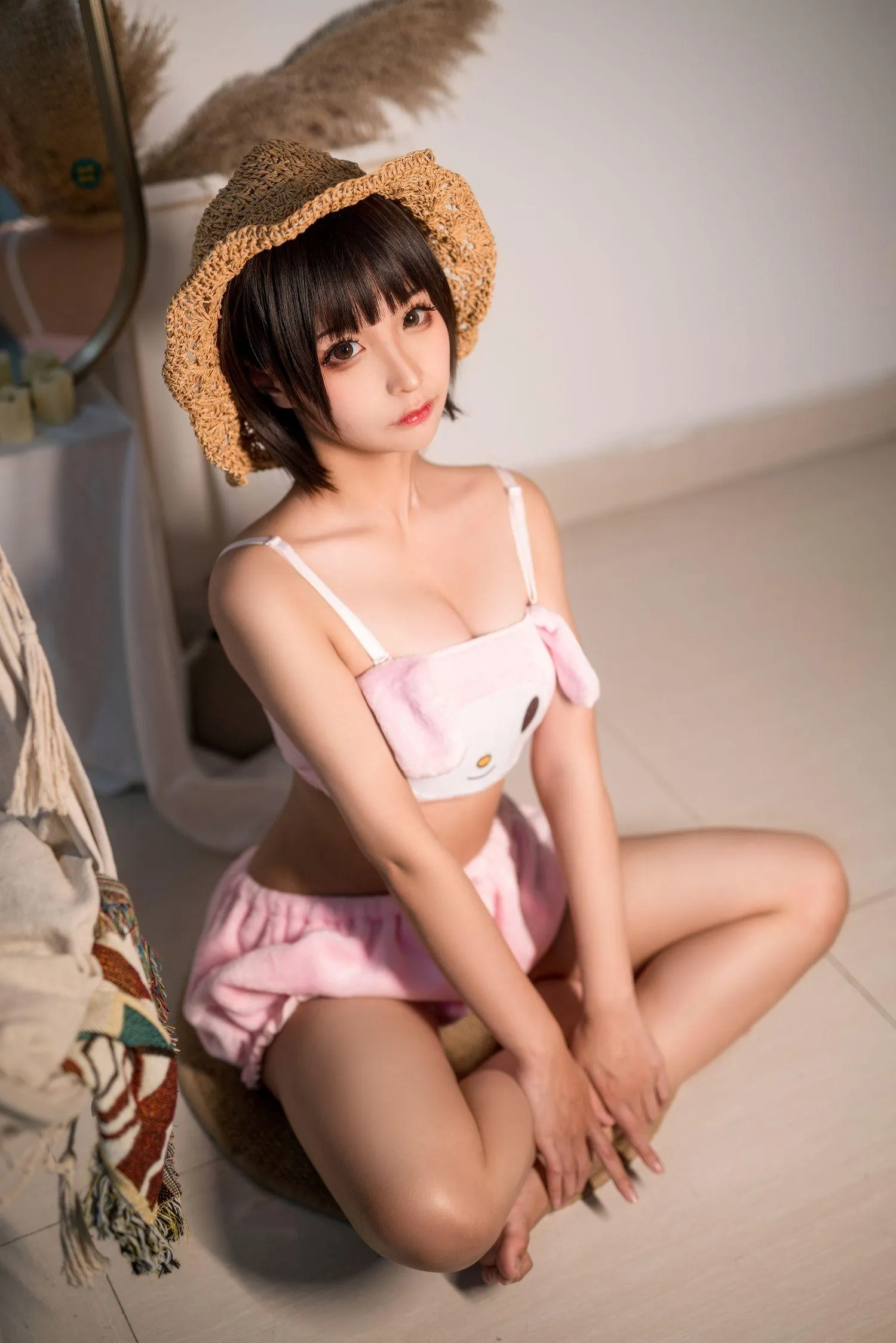 蠢沫沫 NO.055 佩蒂睡衣 [40P]插图1