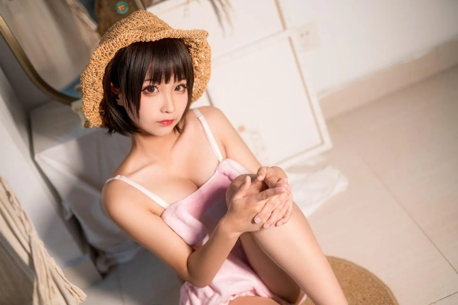 蠢沫沫 NO.055 佩蒂睡衣 [40P]插图4