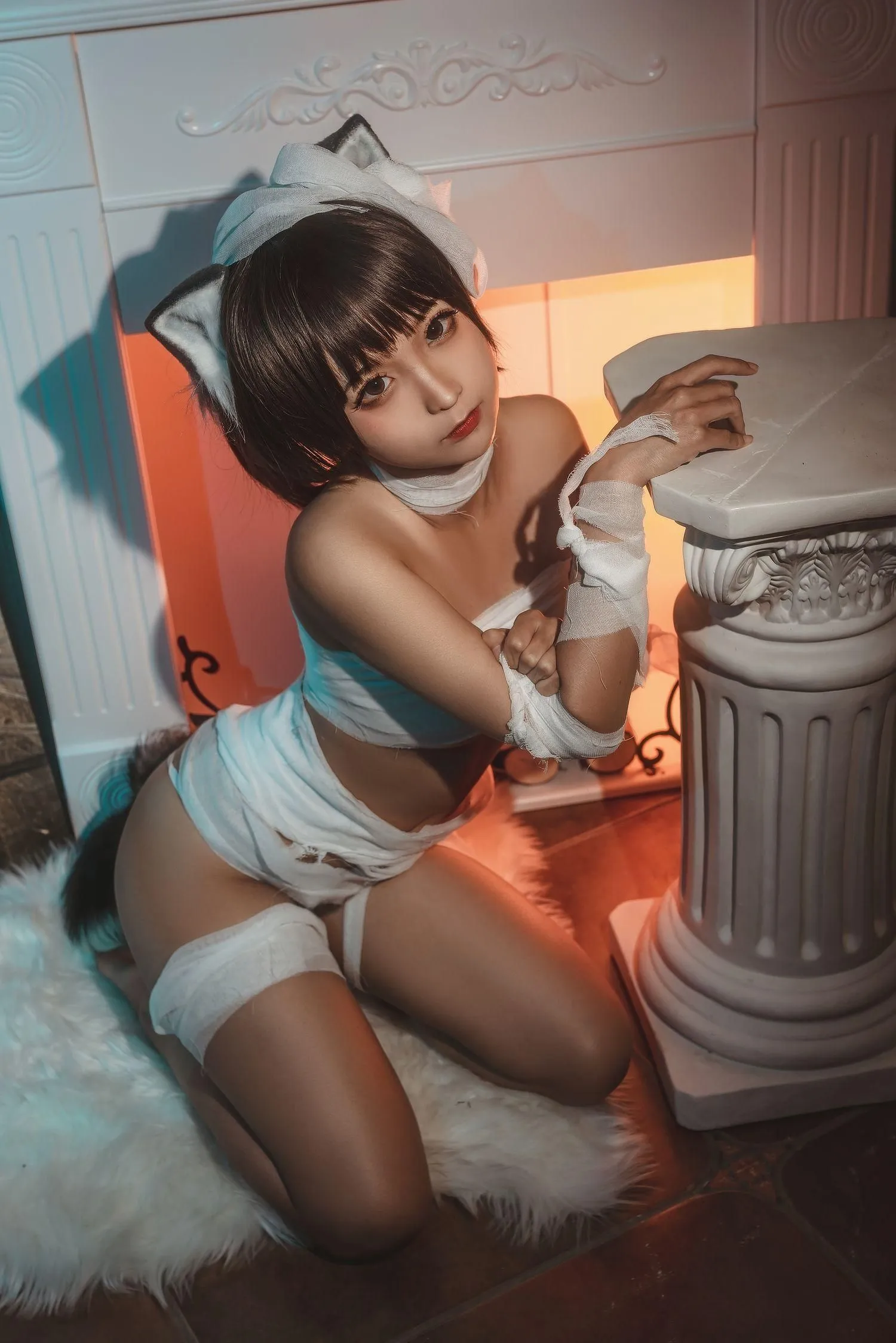 蠢沫沫 NO.056 绷带猫 [40P]插图