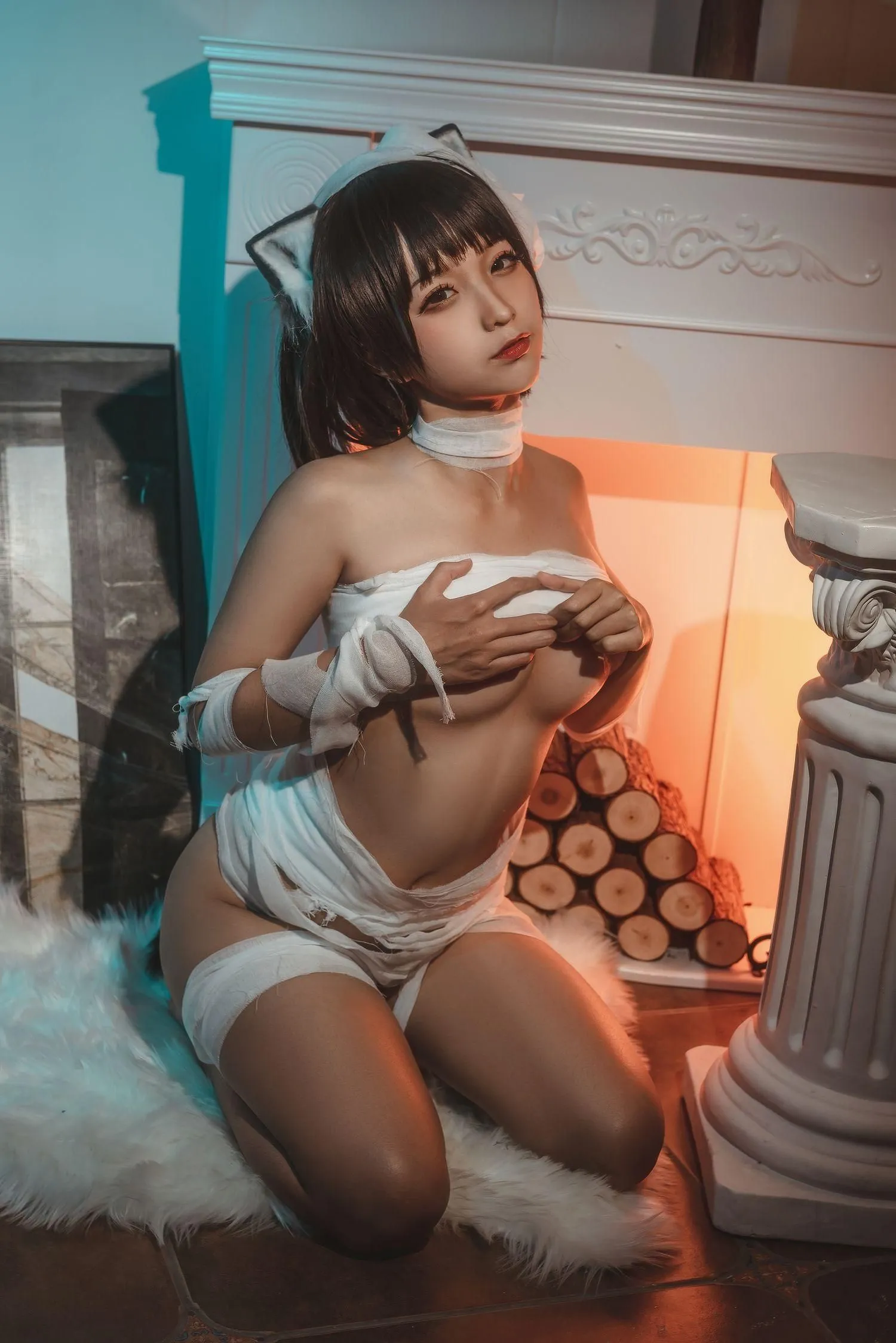 蠢沫沫 NO.056 绷带猫 [40P]插图3