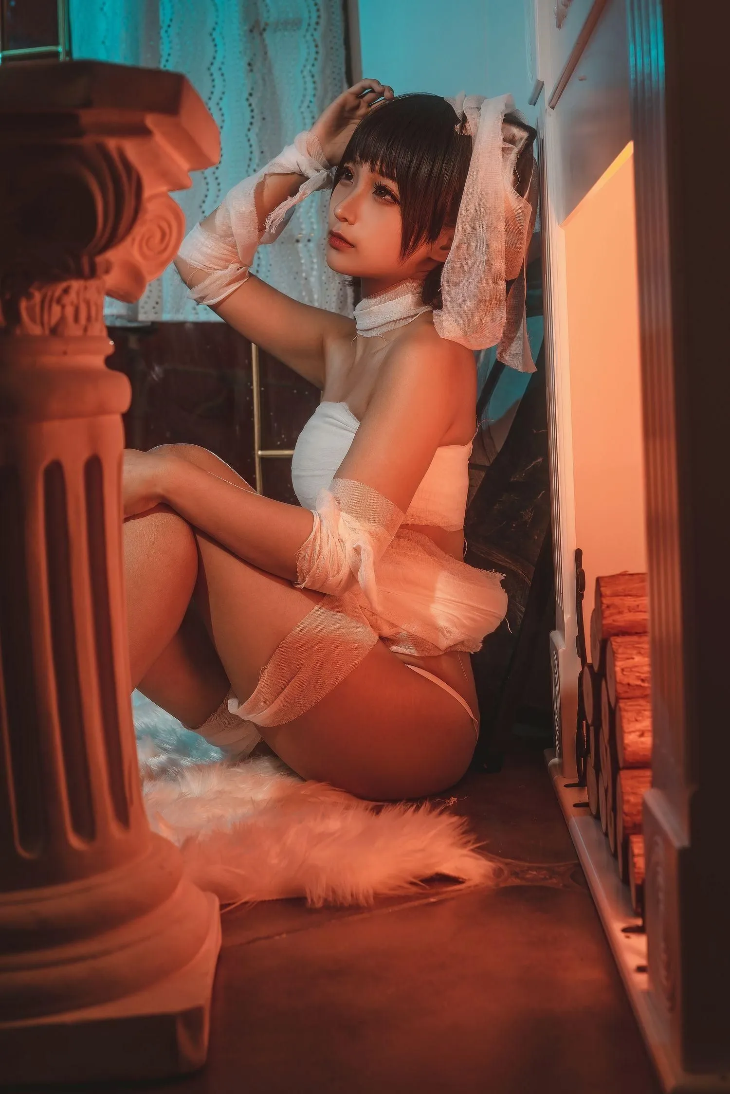 蠢沫沫 NO.056 绷带猫 [40P]插图8