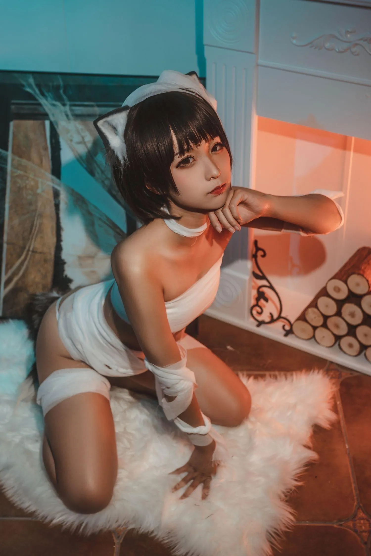 蠢沫沫 NO.056 绷带猫 [40P]插图3