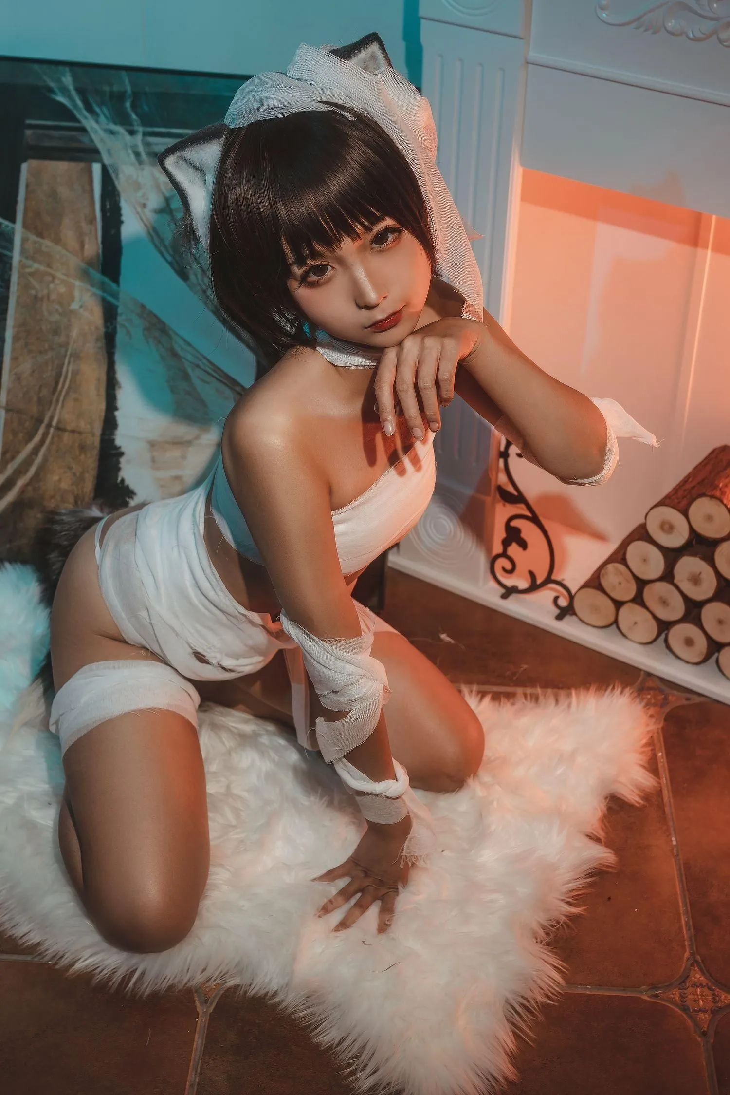 蠢沫沫 NO.056 绷带猫 [40P]插图4