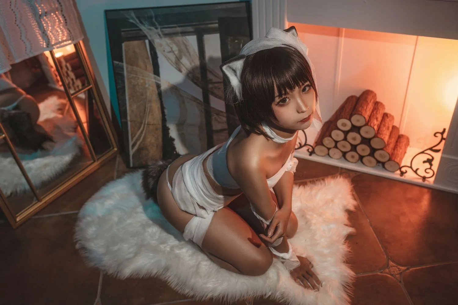 蠢沫沫 NO.056 绷带猫 [40P]插图7
