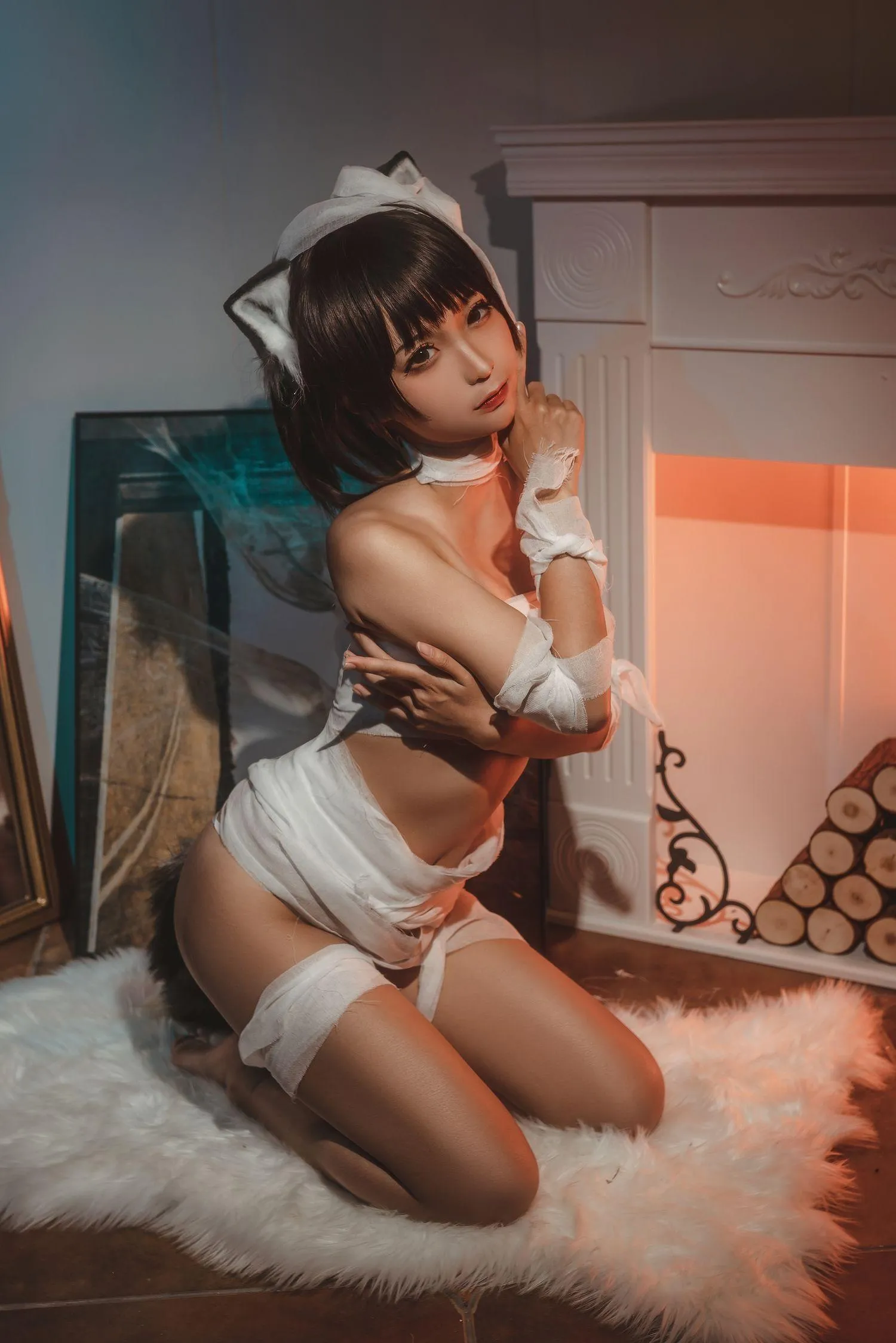 蠢沫沫 NO.056 绷带猫 [40P]插图9