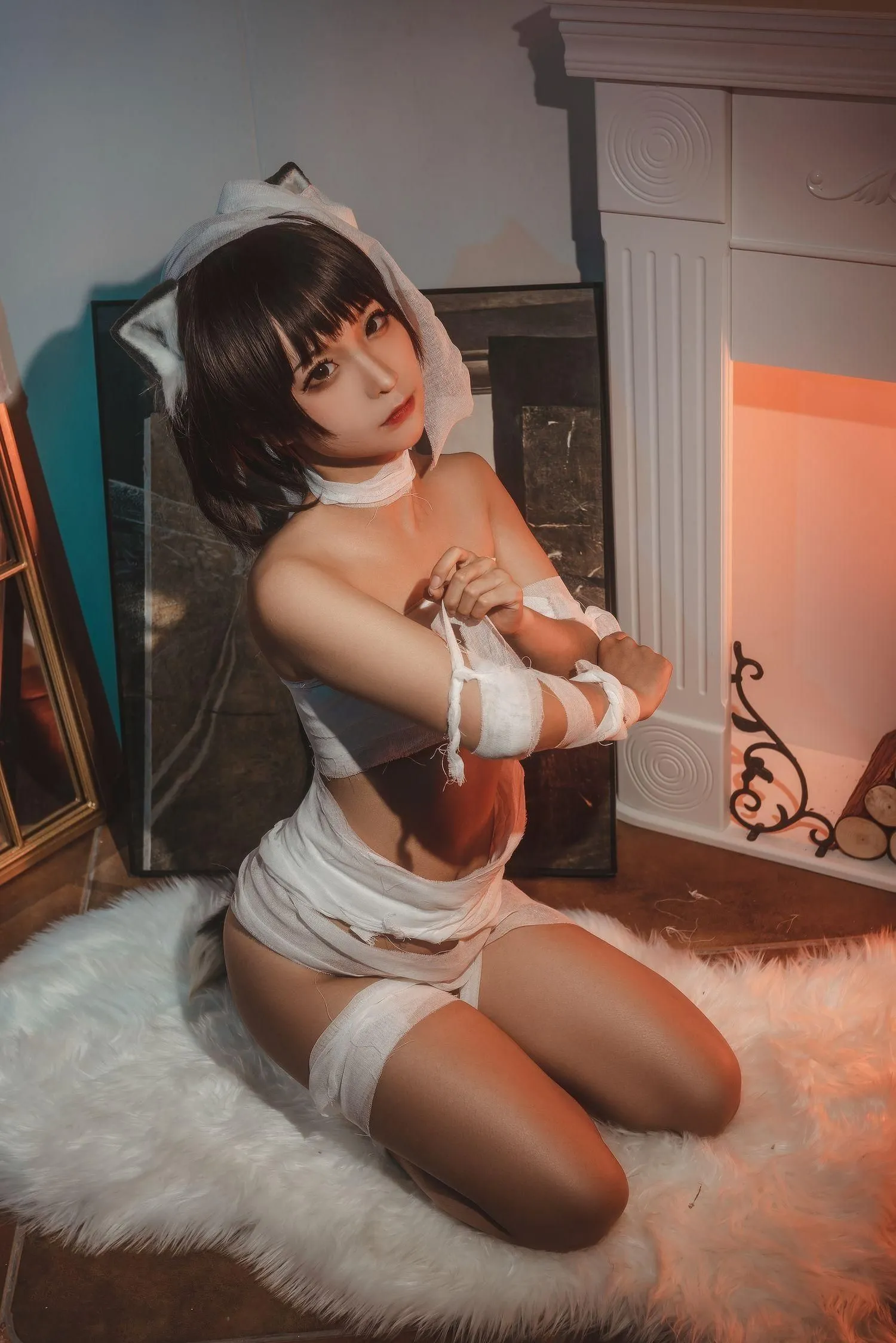 蠢沫沫 NO.056 绷带猫 [40P]插图1